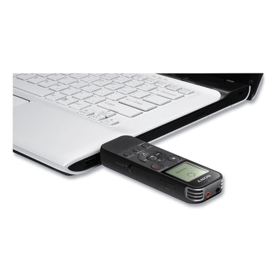ICD-PX470 Digital Voice Recorder, 4 GB, Black Flipcost Flipcost