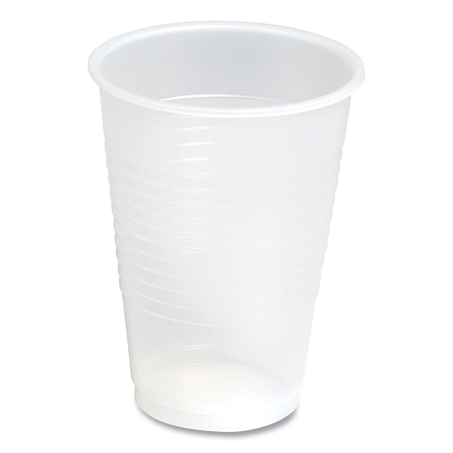 Perk™ Plastic Cold Cups, 12 oz, Clear, 50/Pack