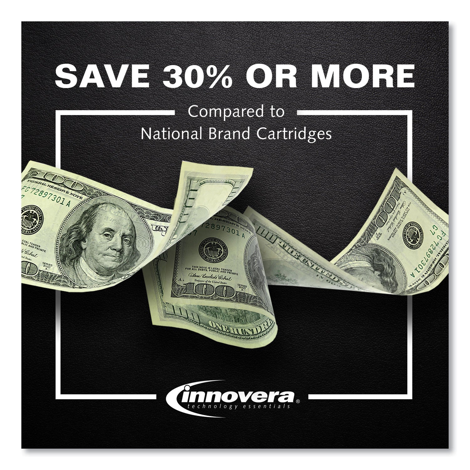 Remanufactured Cyan Toner, Replacement for 201A (CF401A), 1,400 Page-Yield Innovera® Flipcost