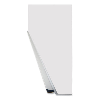 Deluxe Melamine Dry Erase Board, 72 x 48, Melamine White Surface, Silver Anodized Aluminum Frame Flipcost Flipcost