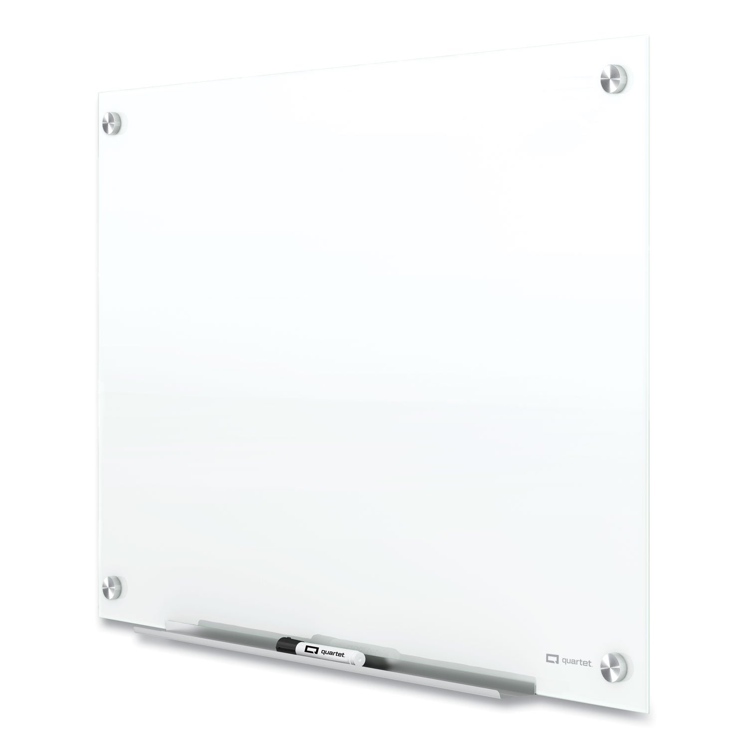 Quartet® Brilliance Glass Dry-Erase Boards, 48 x 36, White Surface