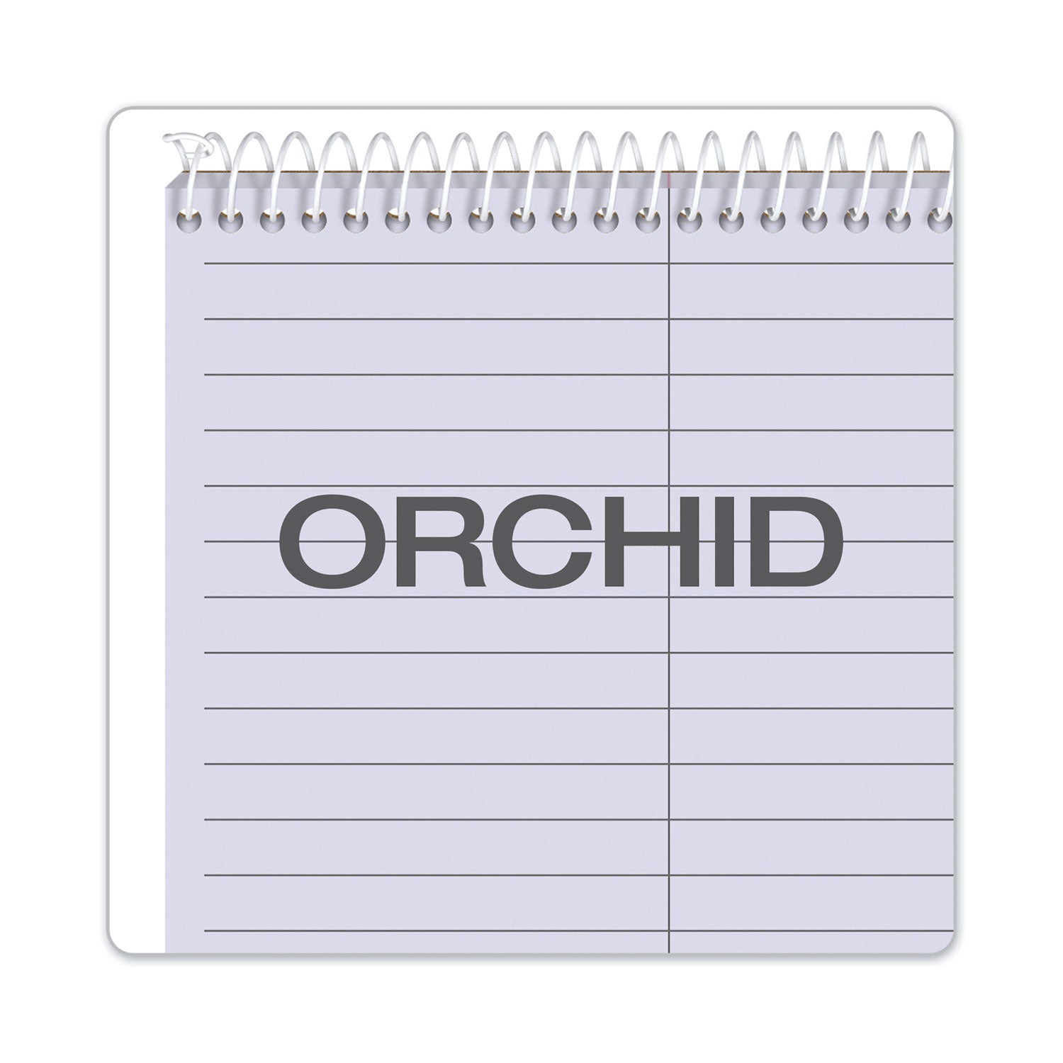 TOPS™ Prism Steno Pads, Gregg Rule, Orchid Cover, 80 Orchid 6 x 9 Sheets, 4/Pack