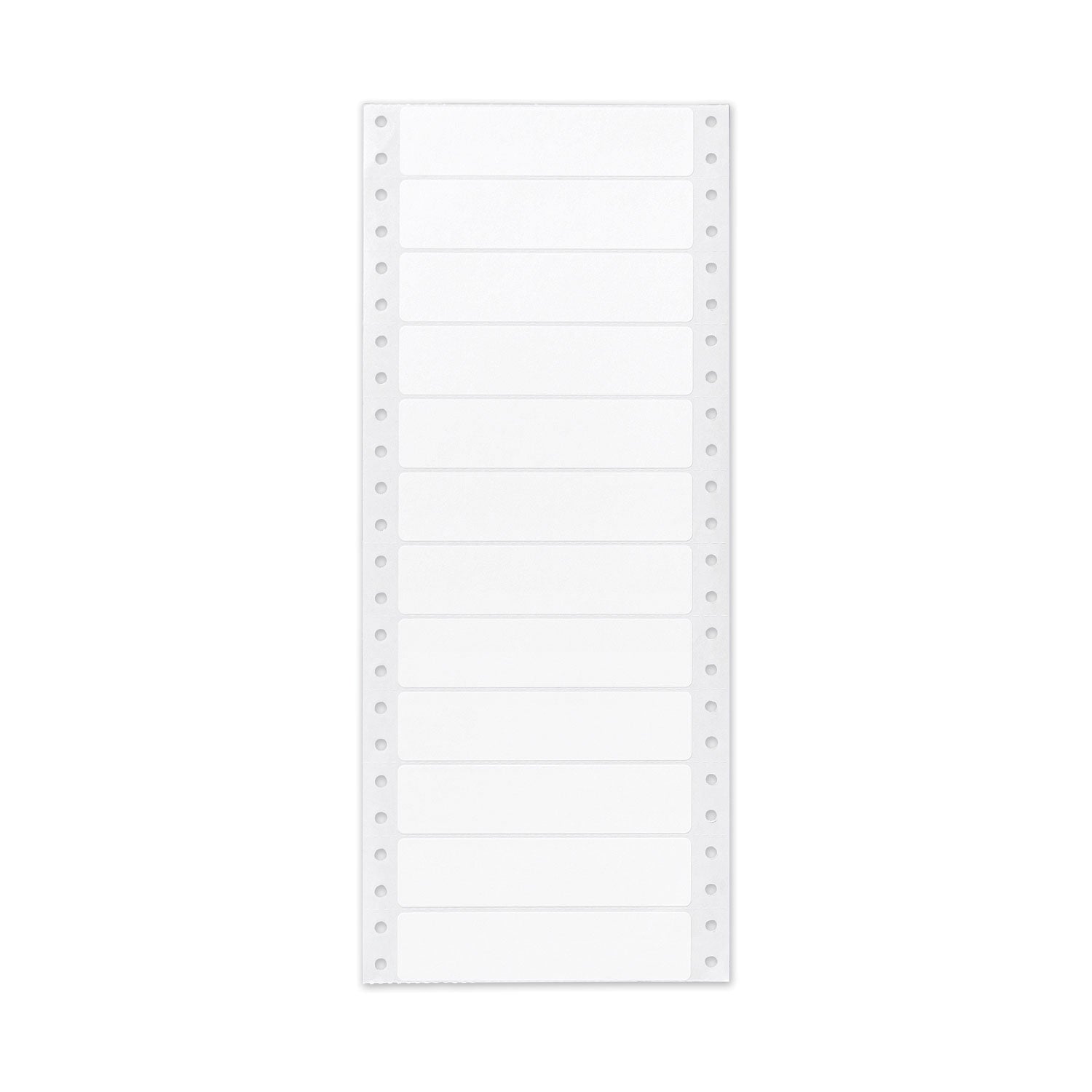 Avery® Dot Matrix Printer Mailing Labels, Pin-Fed Printers, 0.94 x 4, White, 5,000/Box