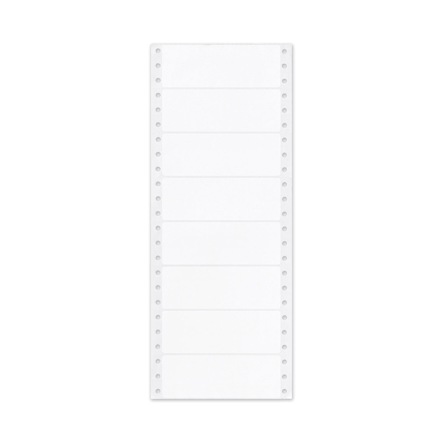 Avery® Dot Matrix Printer Mailing Labels, Pin-Fed Printers, 1.44 x 4, White, 5,000/Box