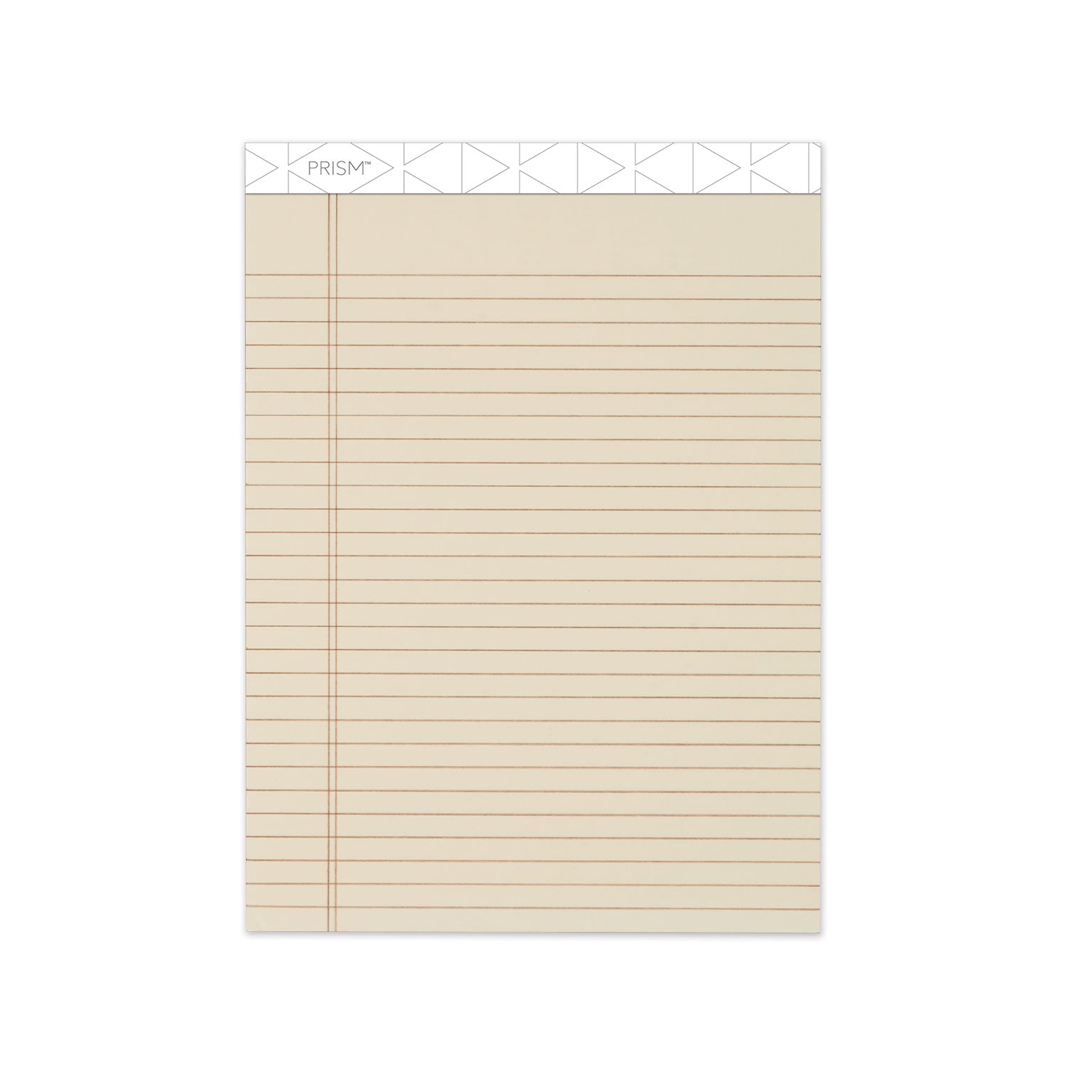 Prism + Colored Writing Pads, Wide/Legal Rule, 50 Pastel Ivory 8.5 x 11.75 Sheets, 12/Pack