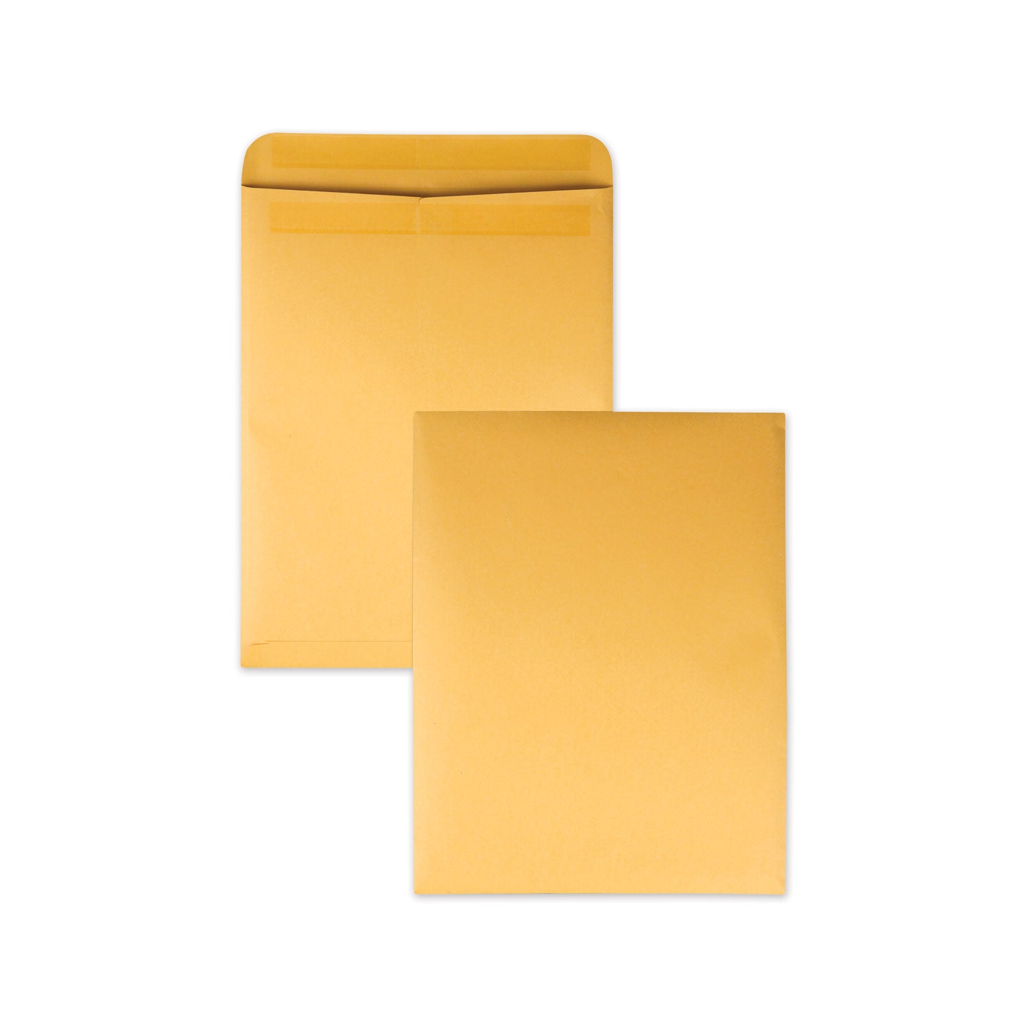 Redi-Seal Catalog Envelope, #15 1/2, Cheese Blade Flap, Redi-Seal Adhesive Closure, 12 x 15.5, Brown Kraft, 250/Box