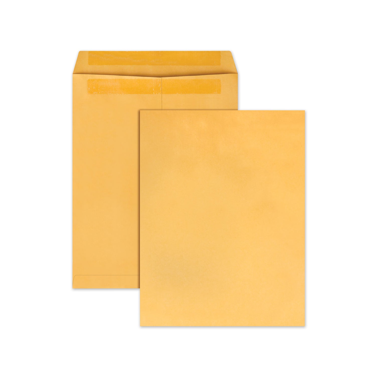 Redi-Seal Catalog Envelope, #13 1/2, Cheese Blade Flap, Redi-Seal Adhesive Closure, 10 x 13, Brown Kraft, 100/Box