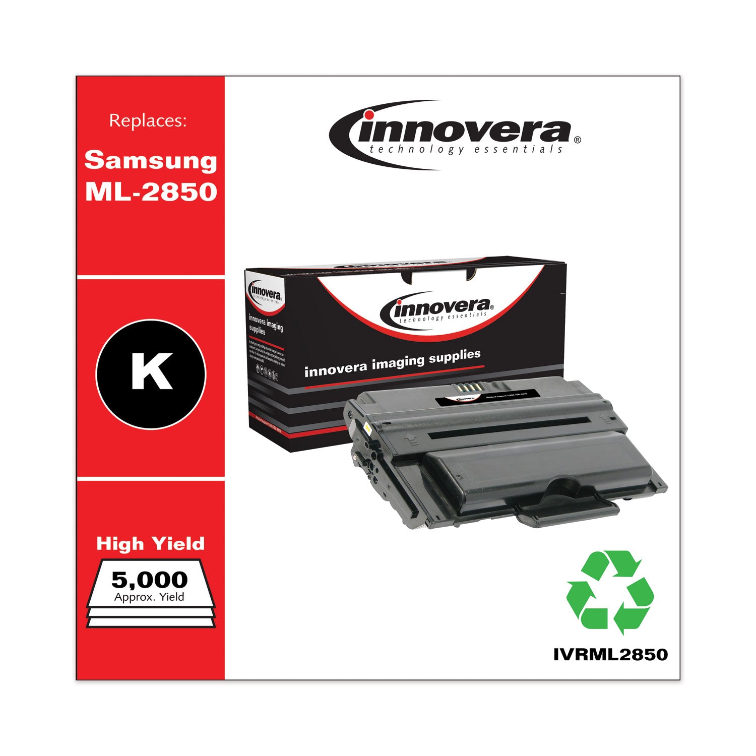 Innovera® Remanufactured Black High-Yield Toner, Replacement for ML-D2850A, 5,000 Page-Yield