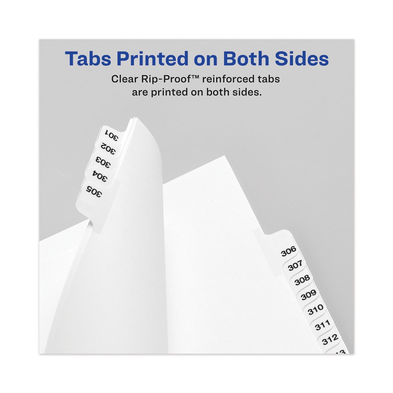 Avery® Avery-Style Preprinted Legal Bottom Tab Dividers, 26-Tab, Exhibit P, 11 x 8.5, White, 25/Pack