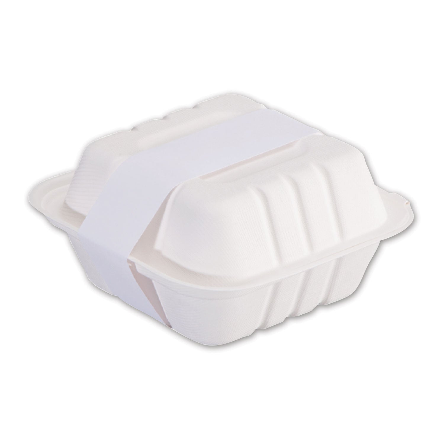 Hoffmaster® Peel and Seal Tamper Evident Food Container Bands, 1.5" x 24", White, Paper, 2,500/Carton