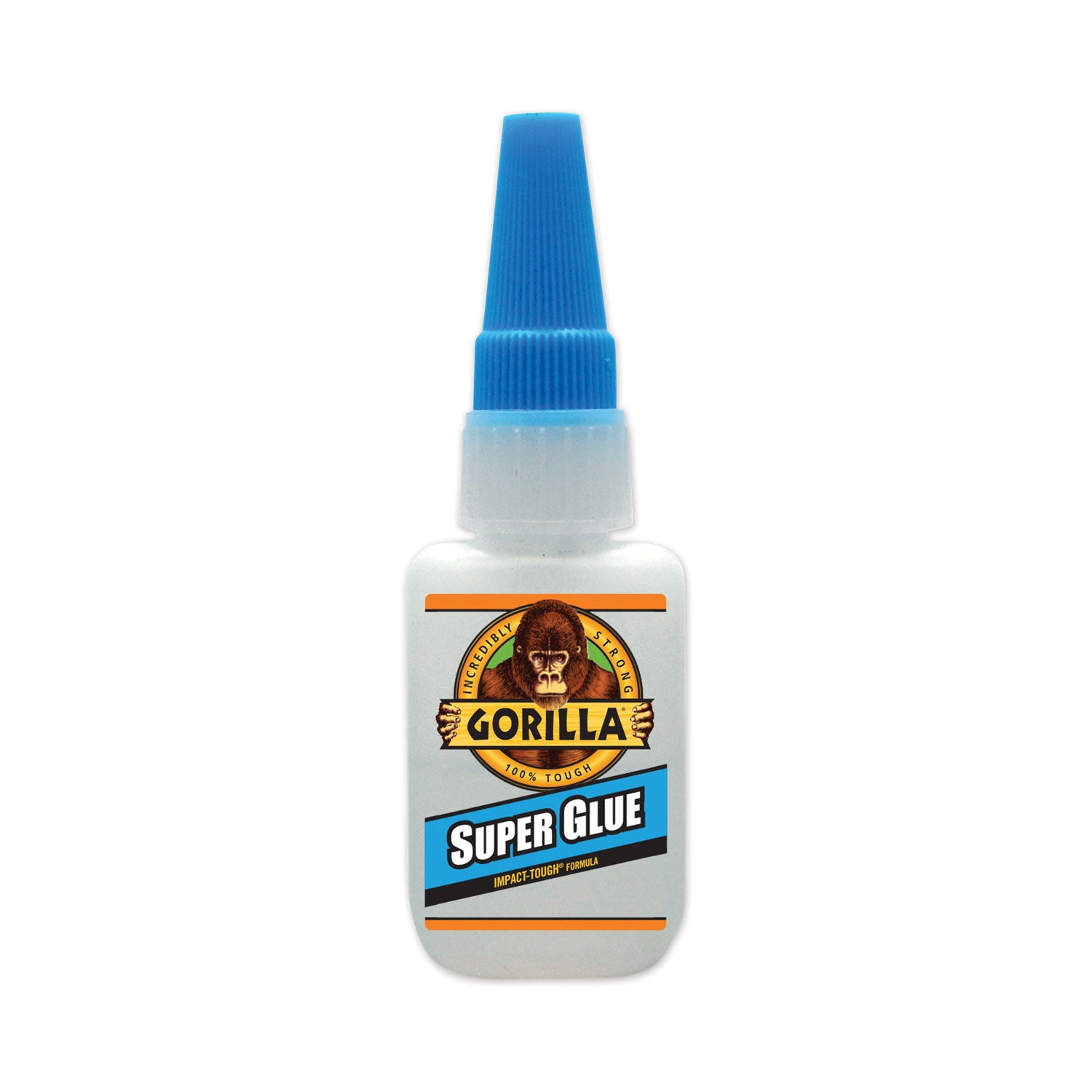 Gorilla® Super Glue, 0.53 oz, Dries Clear