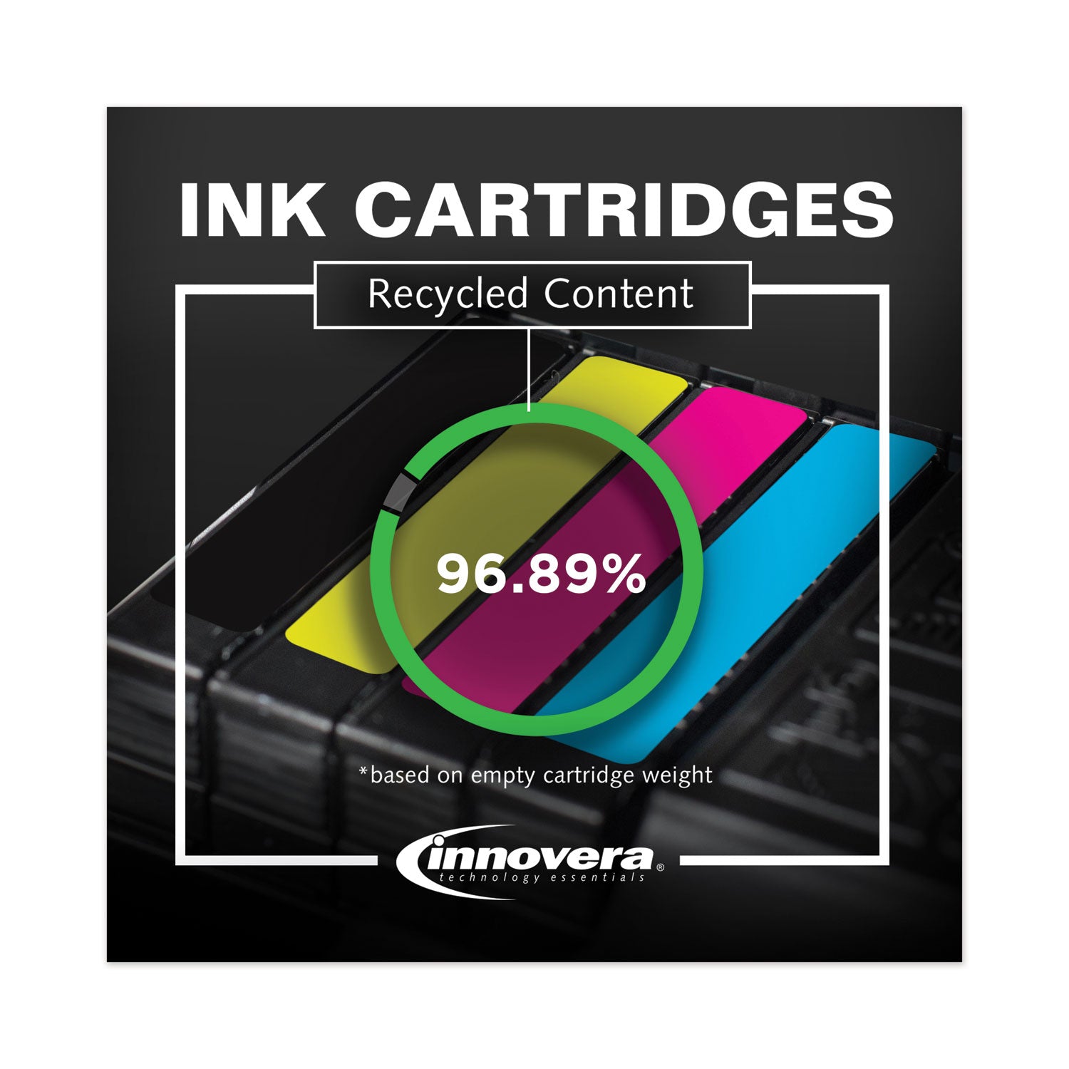 Innovera® Remanufactured Black Ink, Replacement for LC51BK, 500 Page-Yield