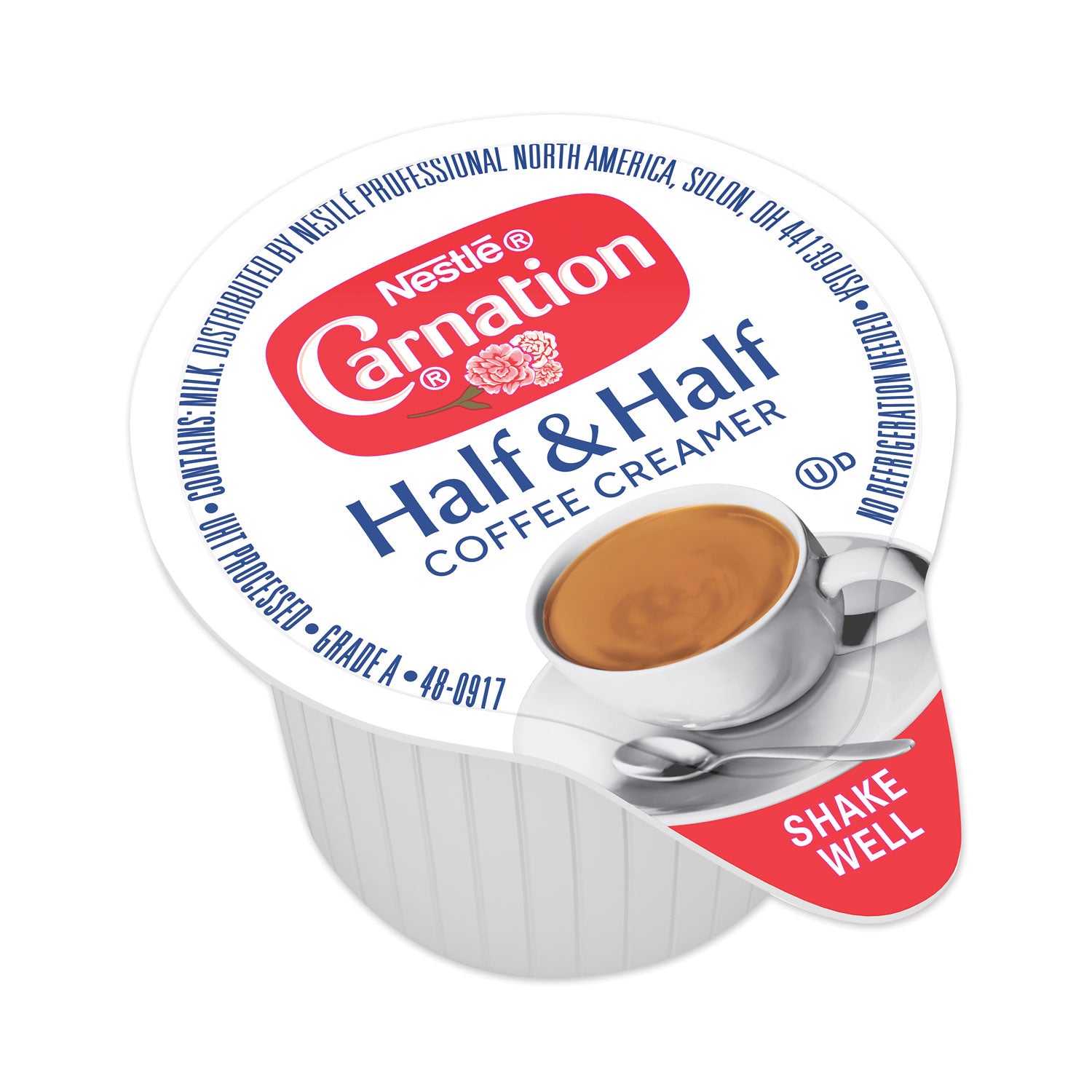 Carnation® Half and Half, 0.304 oz Cups, 360/Carton