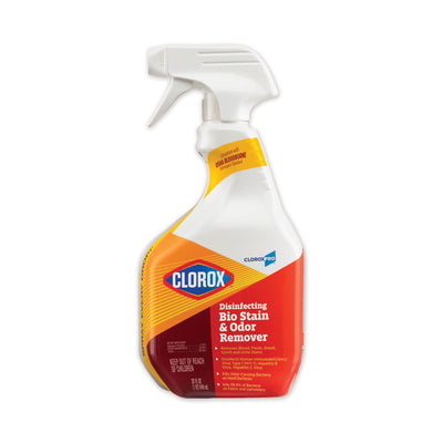 Disinfecting Bio Stain and Odor Remover, Fragranced, 32 oz Spray Bottle, 9/Carton Flipcost Flipcost