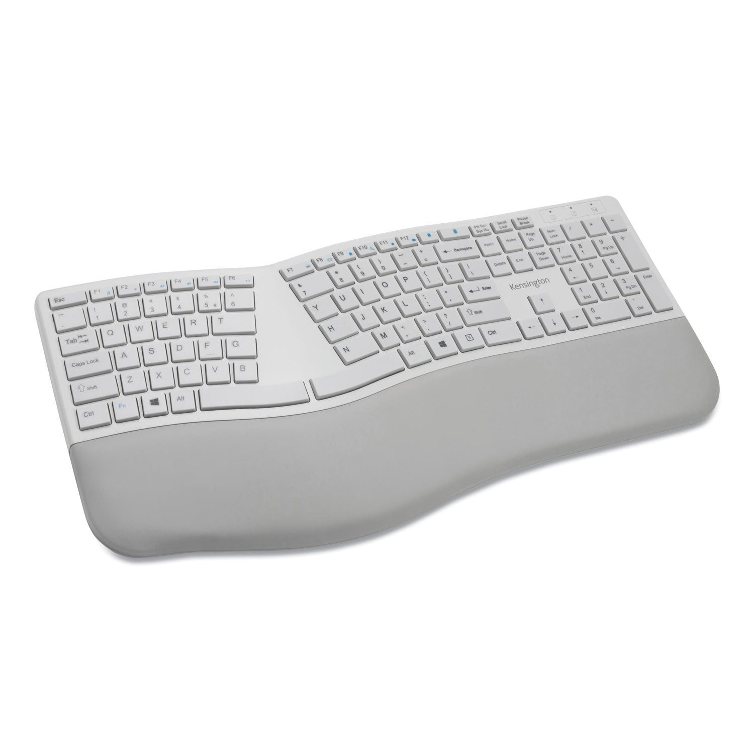 Pro Fit Ergo Wireless Keyboard, 18.98 x 9.92 x 1.5, Gray