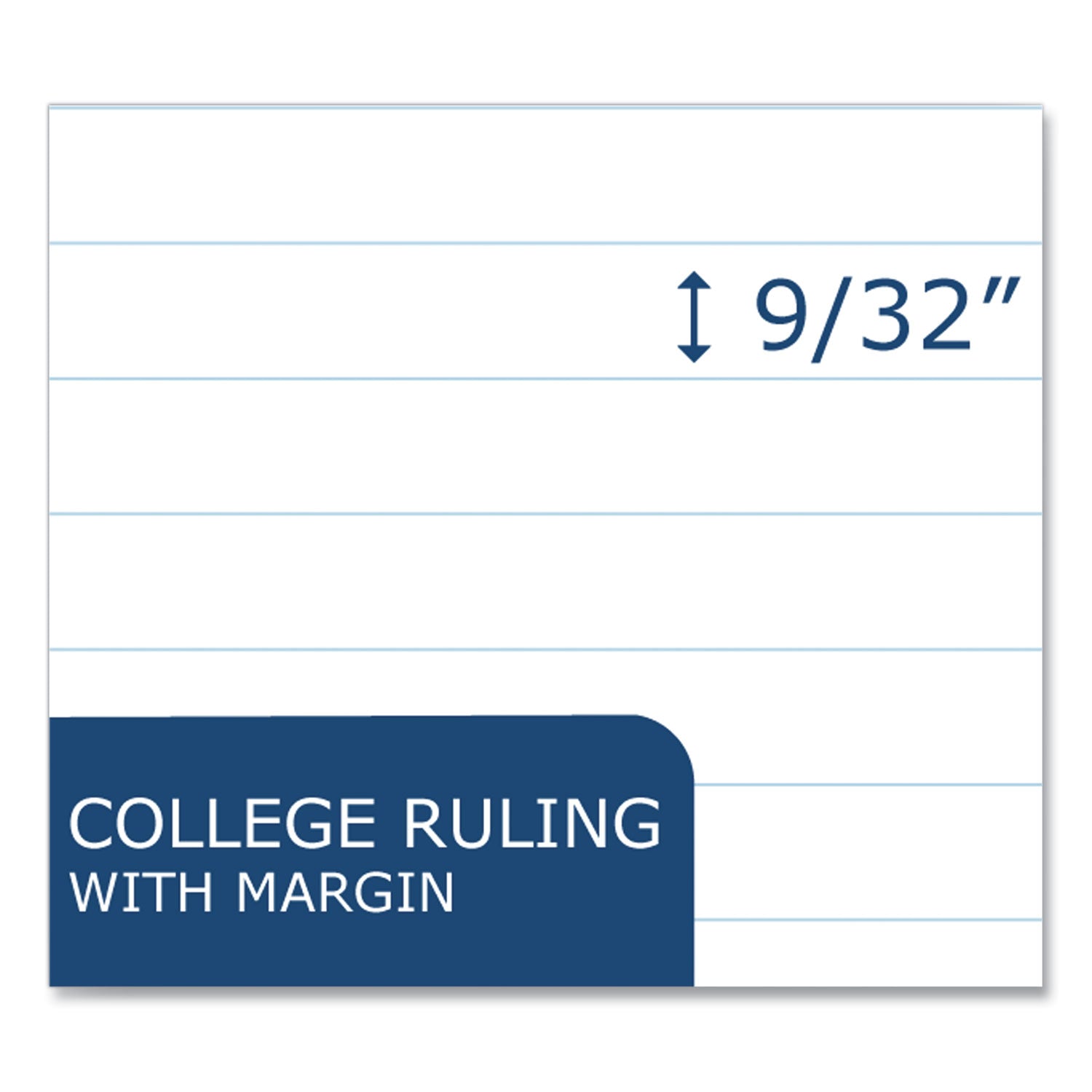 Roaring Spring® Notebook Filler Paper, 8.5 x 11, College Rule, 500/Pack