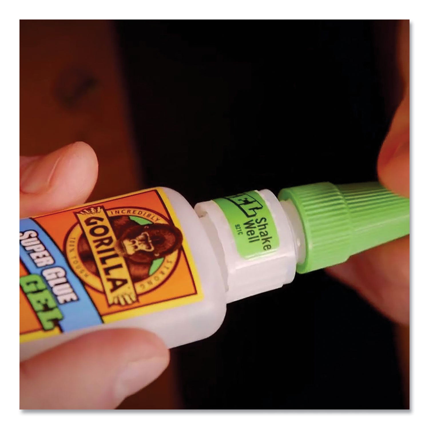 Gorilla® Super Glue Gel, 0.53 oz, Dries Clear