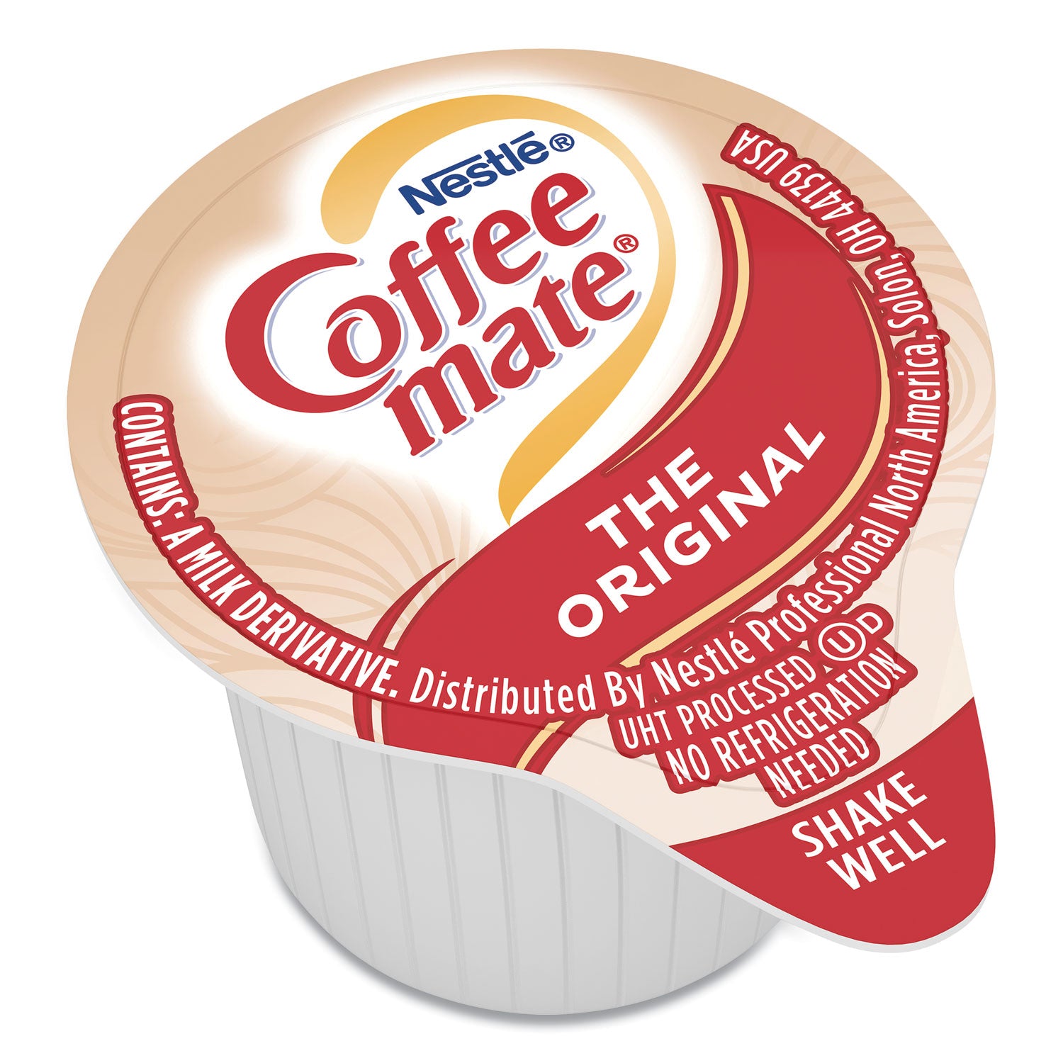 Coffee mate® Liquid Coffee Creamer, Original, 0.38 oz Mini Cups, 360/Carton