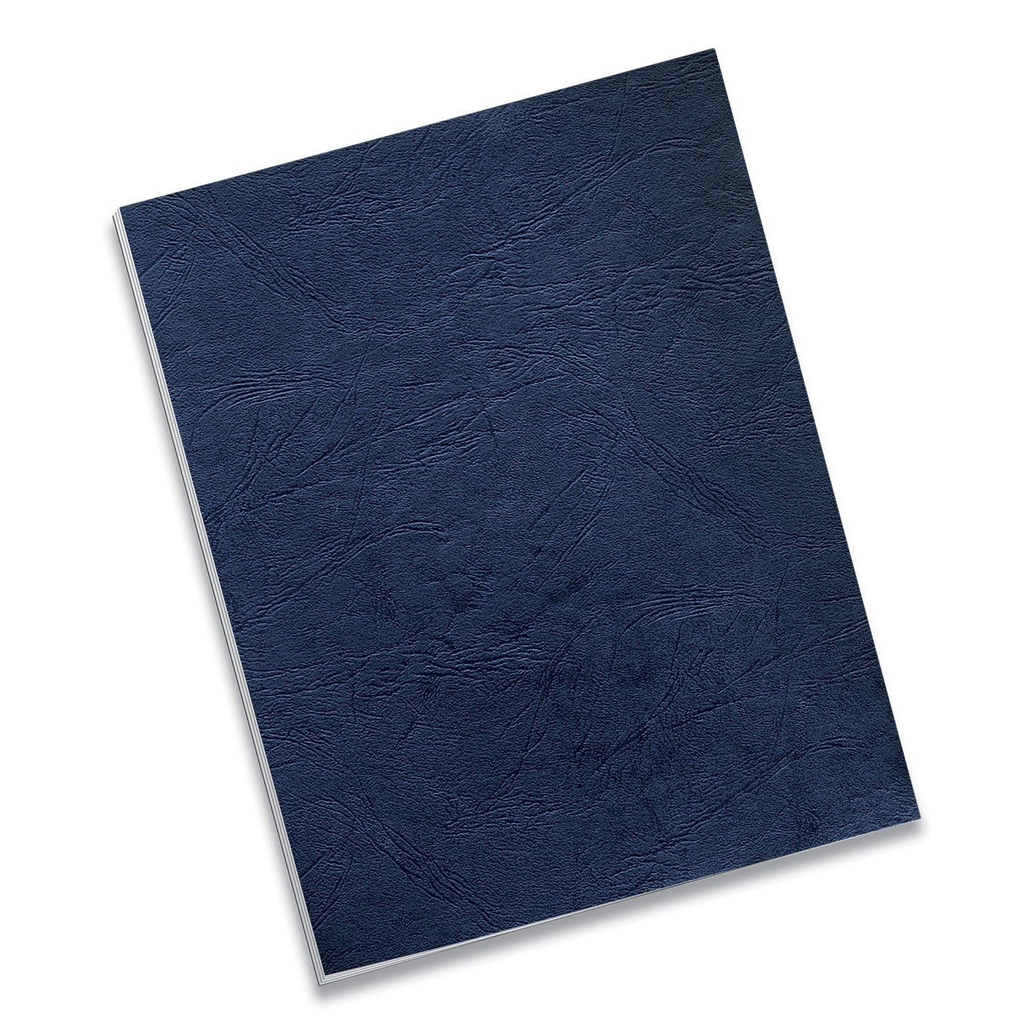 Fellowes® Classic Grain Texture Binding System Covers, 11 x 8.5, Navy, 50/Pack