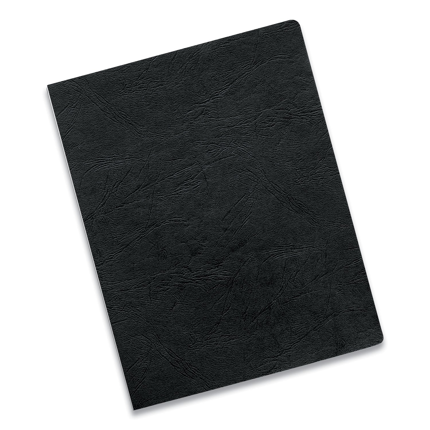 Fellowes® Executive Leather-Like Presentation Cover, Black, 11.25 x 8.75, Unpunched, 200/Pack