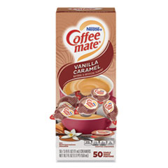 NESTLE Liquid Coffee Creamer, Vanilla Caramel, 0.38 oz Mini Cups, 50/Box - Flipcost