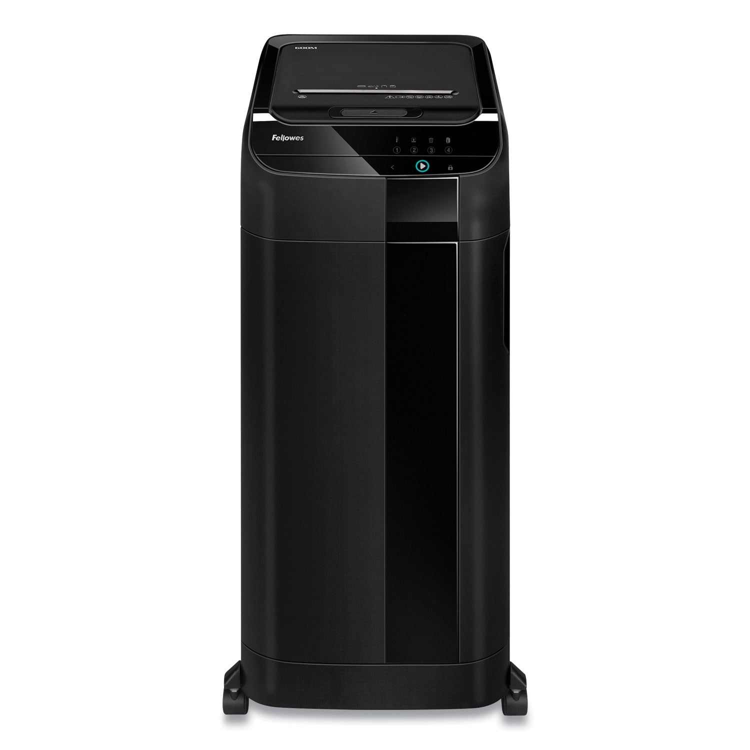 Fellowes® AutoMax 600M Auto Feed Micro-Cut Shredder, 600 Auto/14 Manual Sheet Capacity