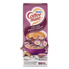 NESTLE Liquid Coffee Creamer, Italian Sweet Creme, 0.38 oz Mini Cups, 50/Box - Flipcost