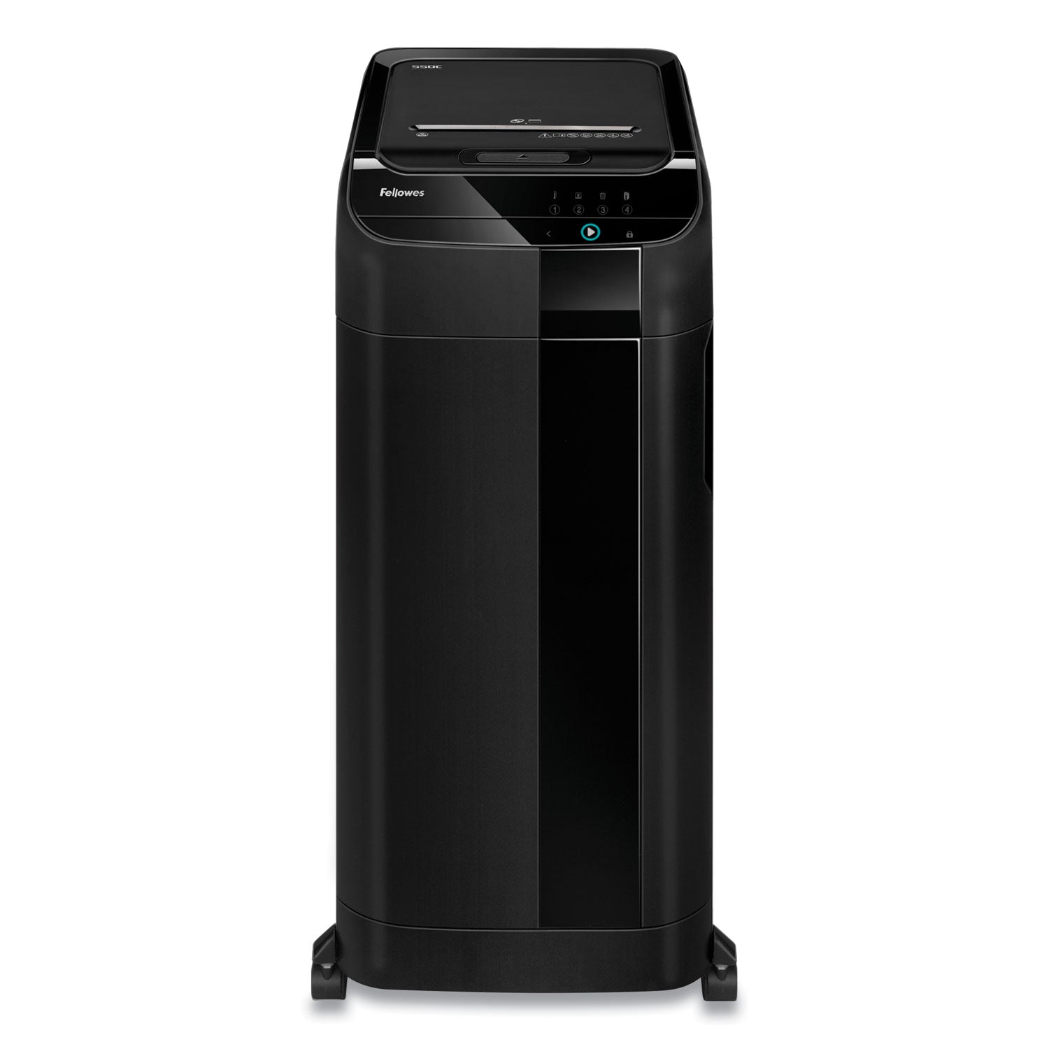 Fellowes® AutoMax 550C Auto Feed Cross-Cut Shredder, 550 Auto/14 Manual Sheet Capacity