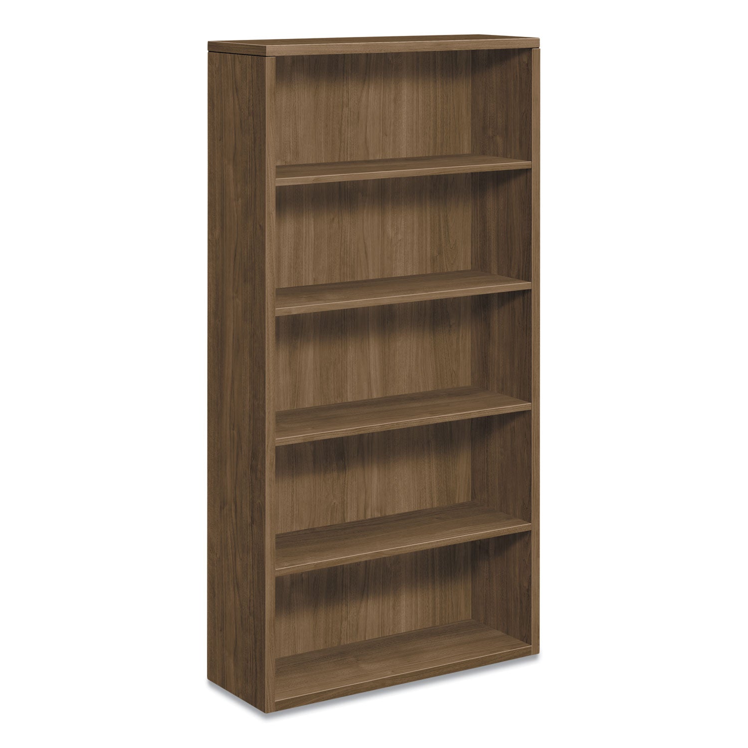 10500 Series Laminate Bookcase, Five-Shelf, 36w x 13.13d x 71h, Pinnacle