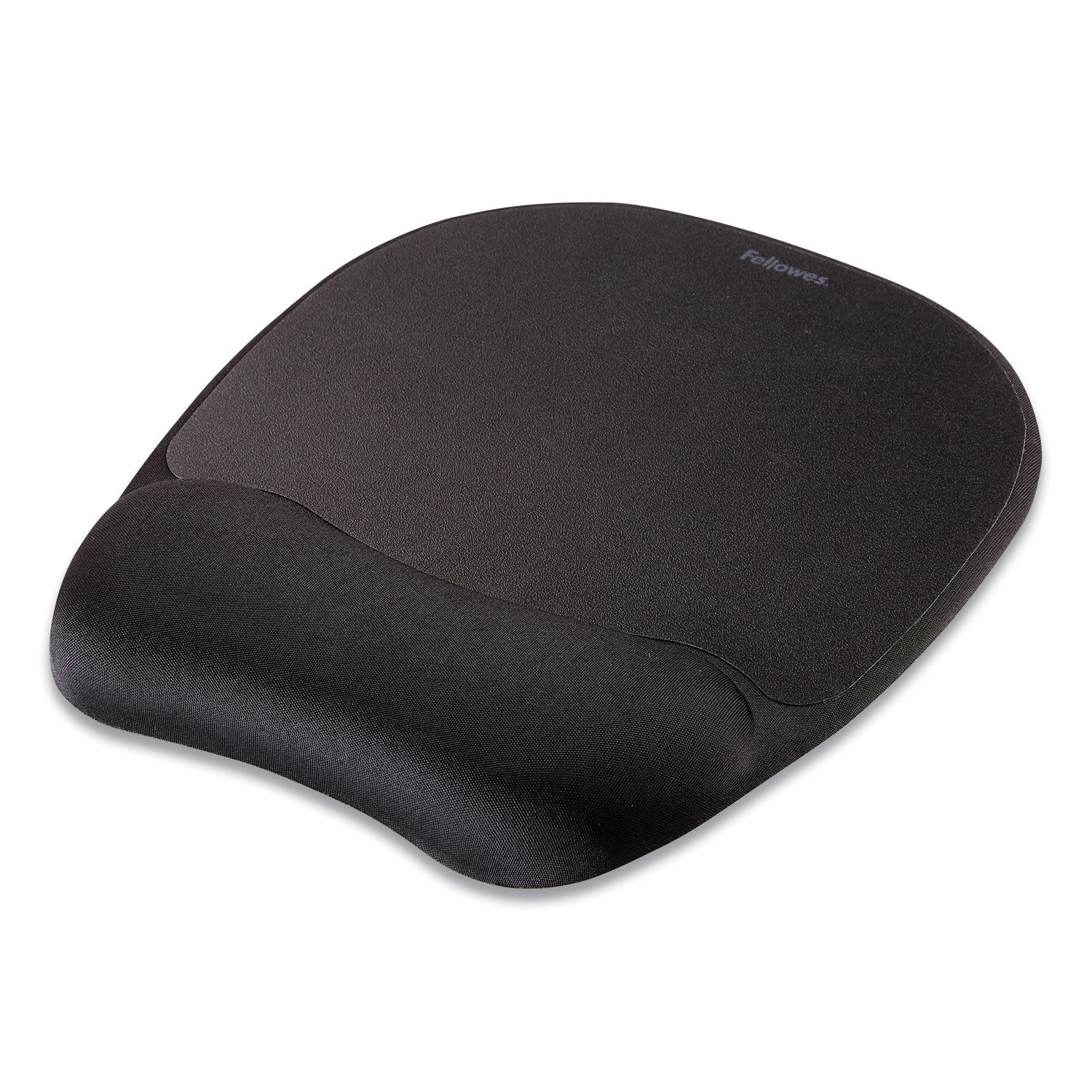 Memory Foam Mouse Pad with Wrist Rest, 7.93 x 9.25, Black