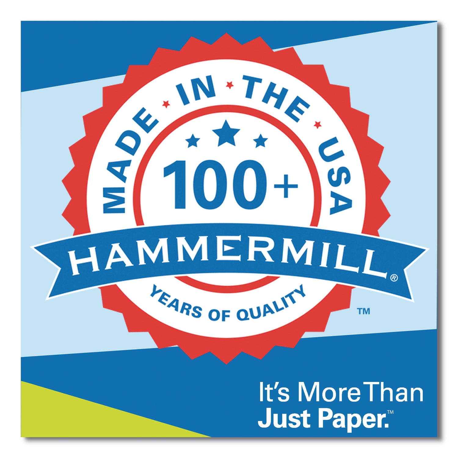 Hammermill® Copy Plus Print Paper, 92 Bright, 20 lb Bond Weight, 8.5 x 14, White, 500/Ream