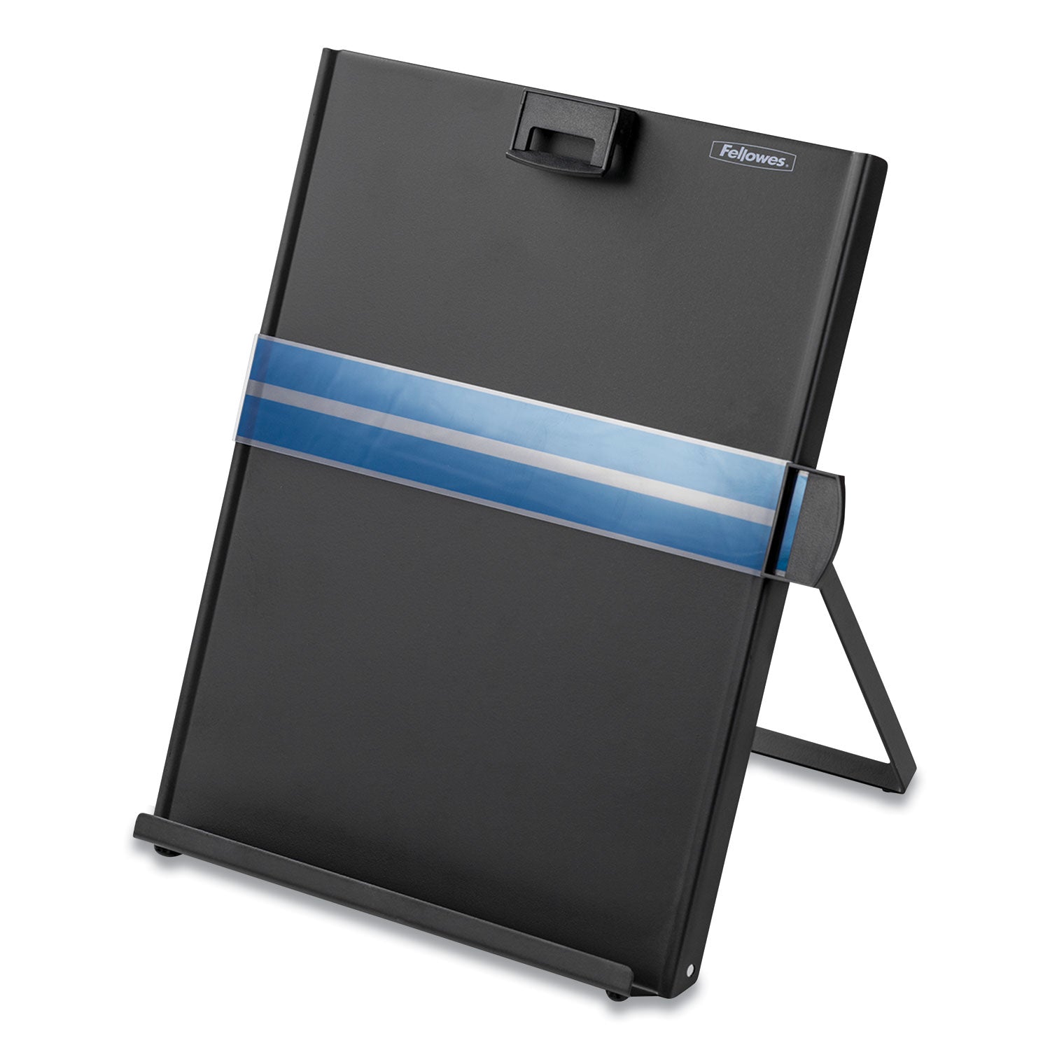 Metal Copyholder, 200 Sheet Capacity, Steel, Black