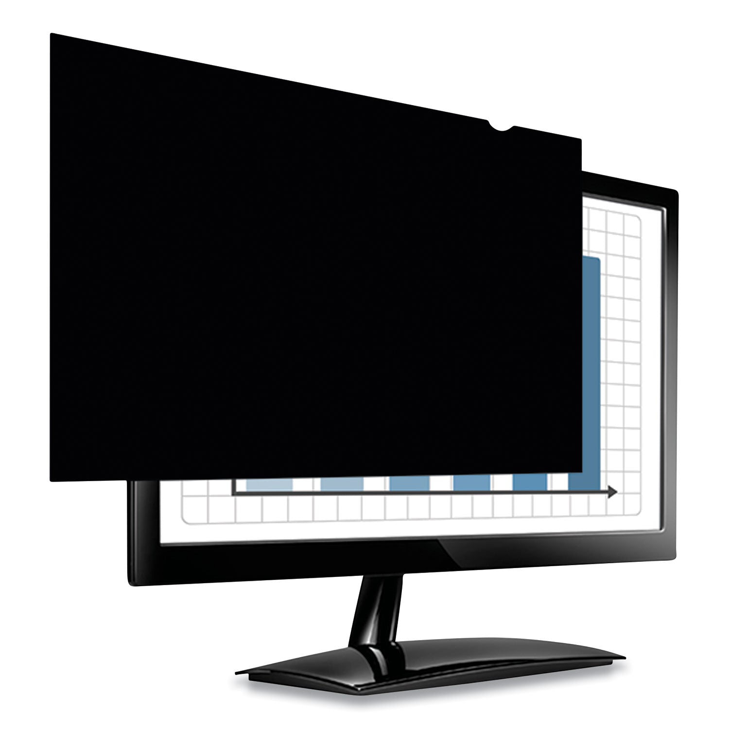 Fellowes® PrivaScreen Blackout Privacy Filter for 19.5" Widescreen Flat Panel Monitor, 16:9 Aspect Ratio