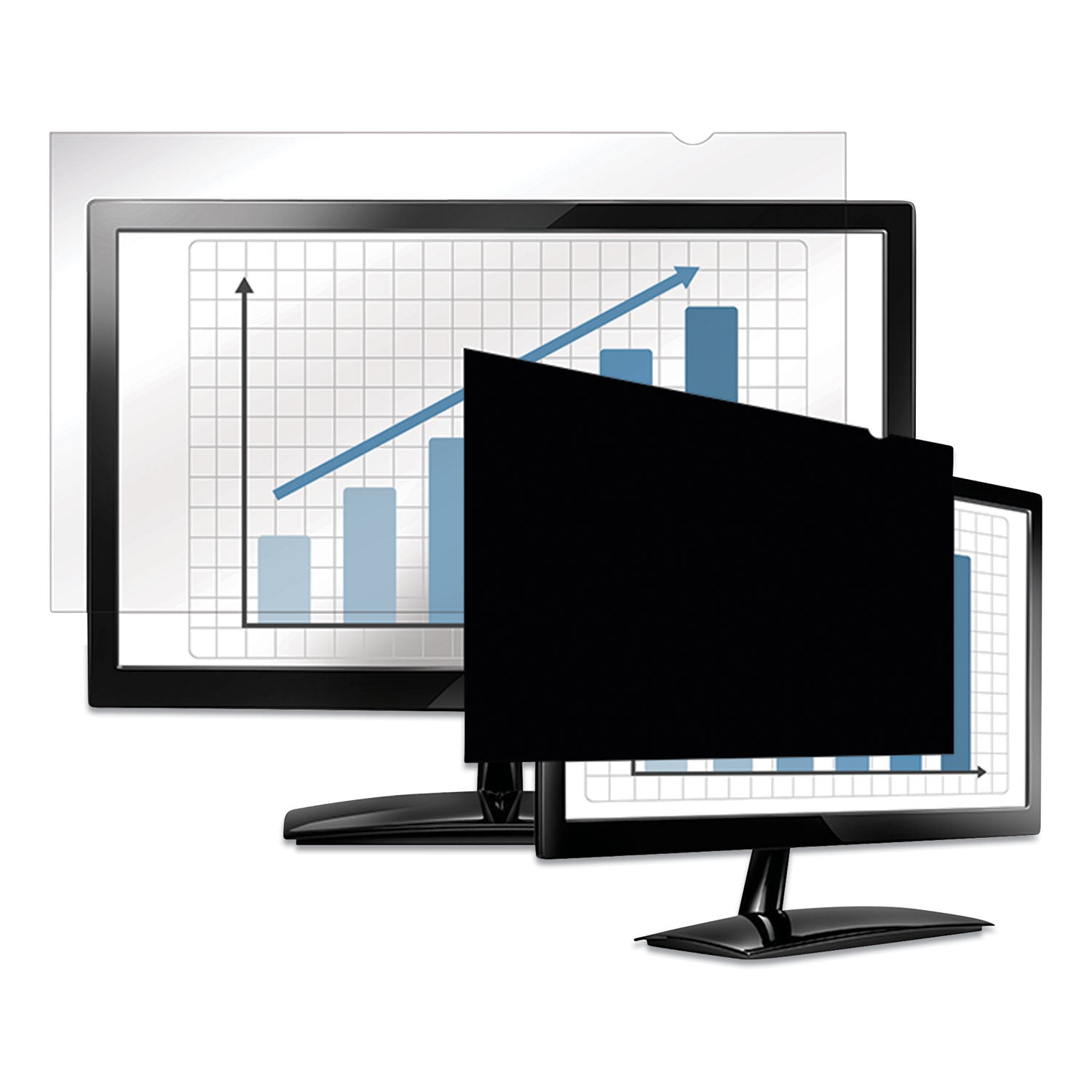 Fellowes® PrivaScreen Blackout Privacy Filter for 22" Widescreen Flat Panel Monitor, 16:10 Aspect Ratio