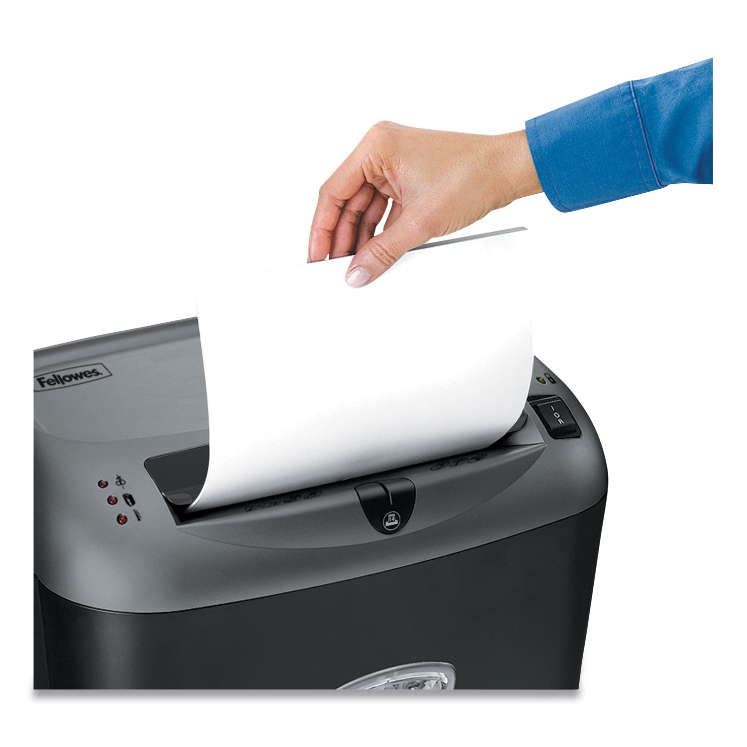 Fellowes® Powershred 70S Medium-Duty Strip-Cut Shredder, 14 Manual Sheet Capacity