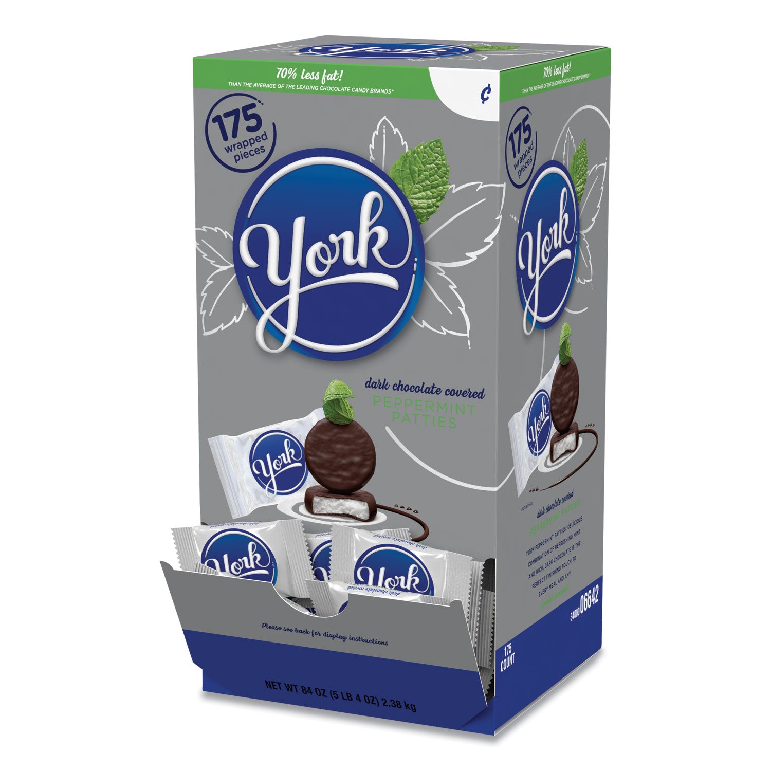 Peppermint Patties, 84 oz, 175/Box