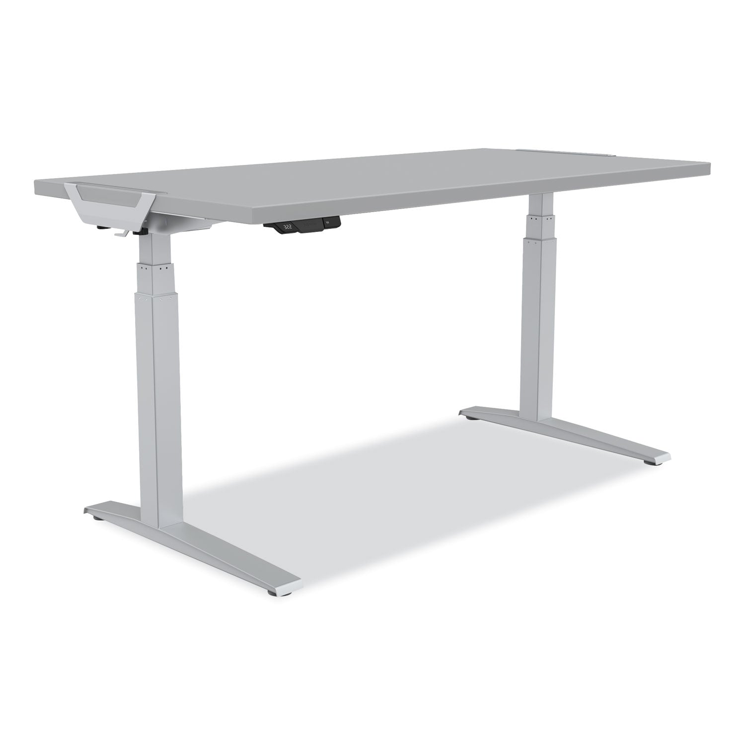 Fellowes® Levado Laminate Table Top, 72" x 30", Gray