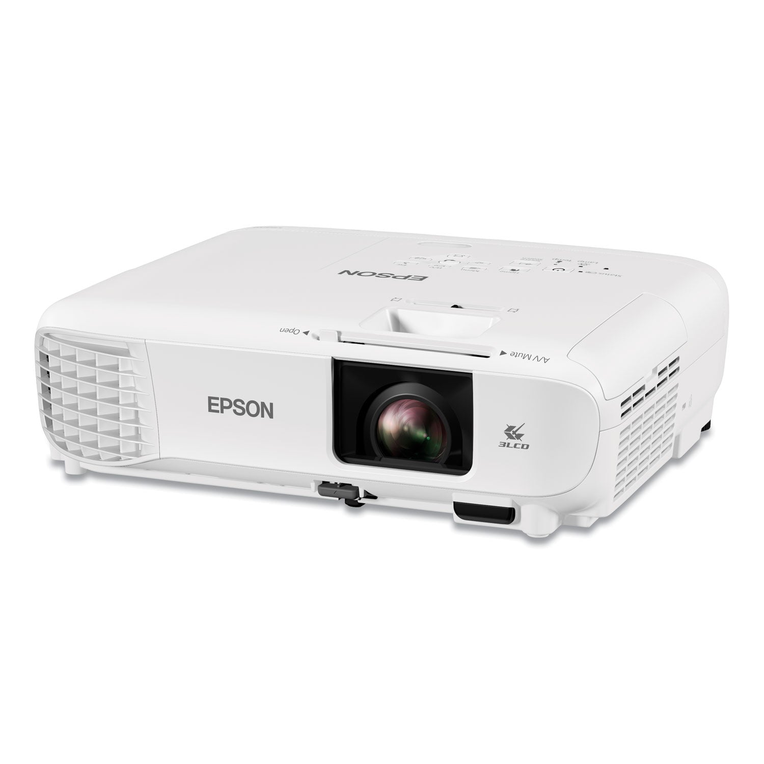 PowerLite 119W 3LCD WXGA Classroom Projector, 4,000 lm, 1280 x 800 Pixels, 1.2x Zoom