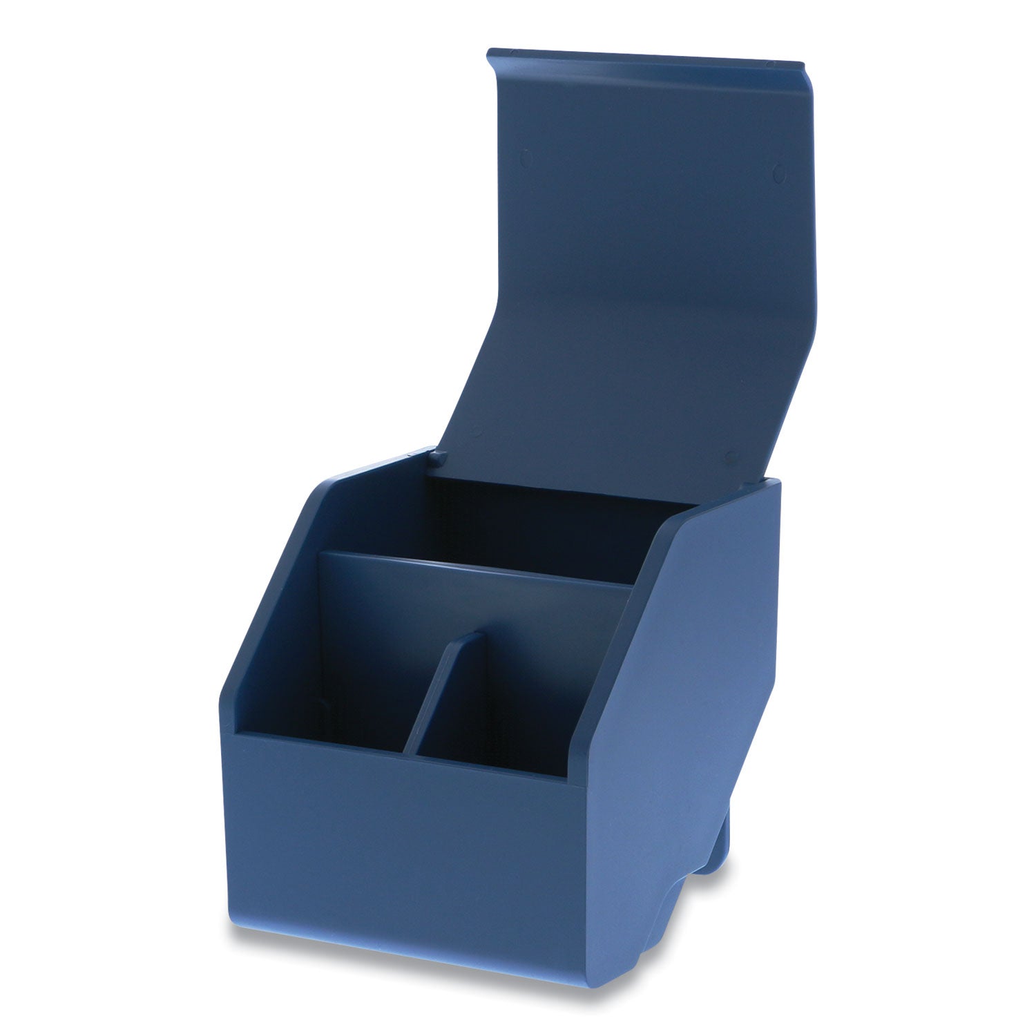 Bostitch® Konnect Desktop Organizer Short Storage Bin, 3.4" x 3.5" x 3.5", Blue