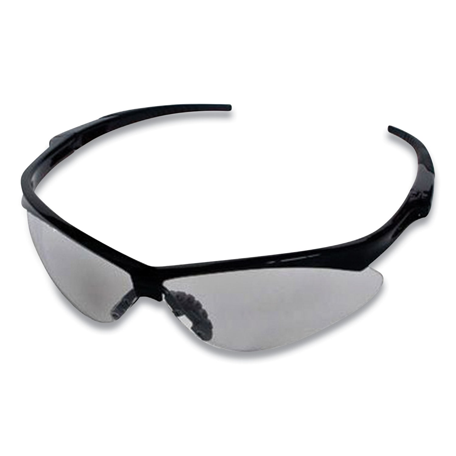 Bouton® Anser Optical Safety Glasses, Scratch-Resistant, Clear Lens, Black Frame