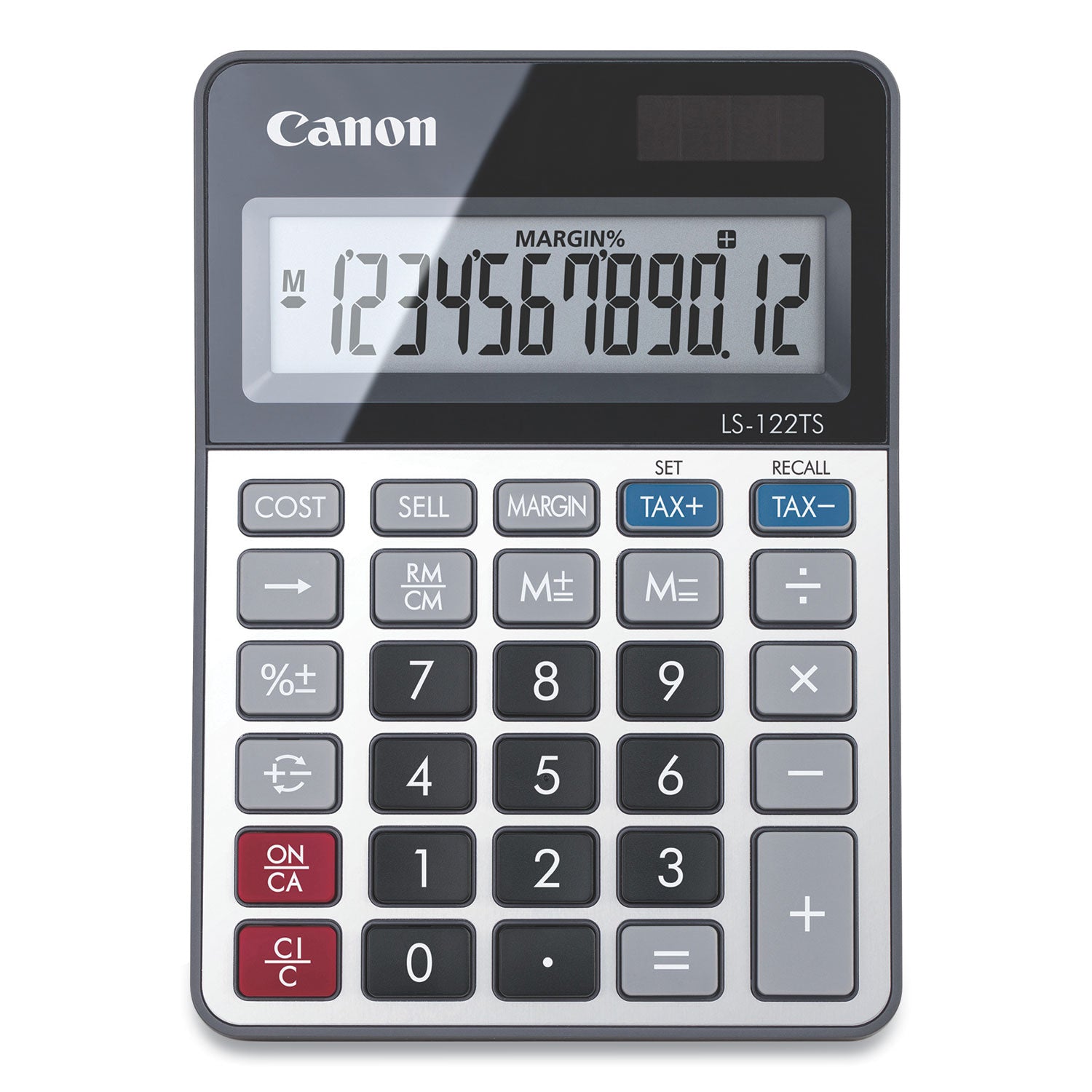 LS-122TS Desktop Calculator, 12-Digit LCD