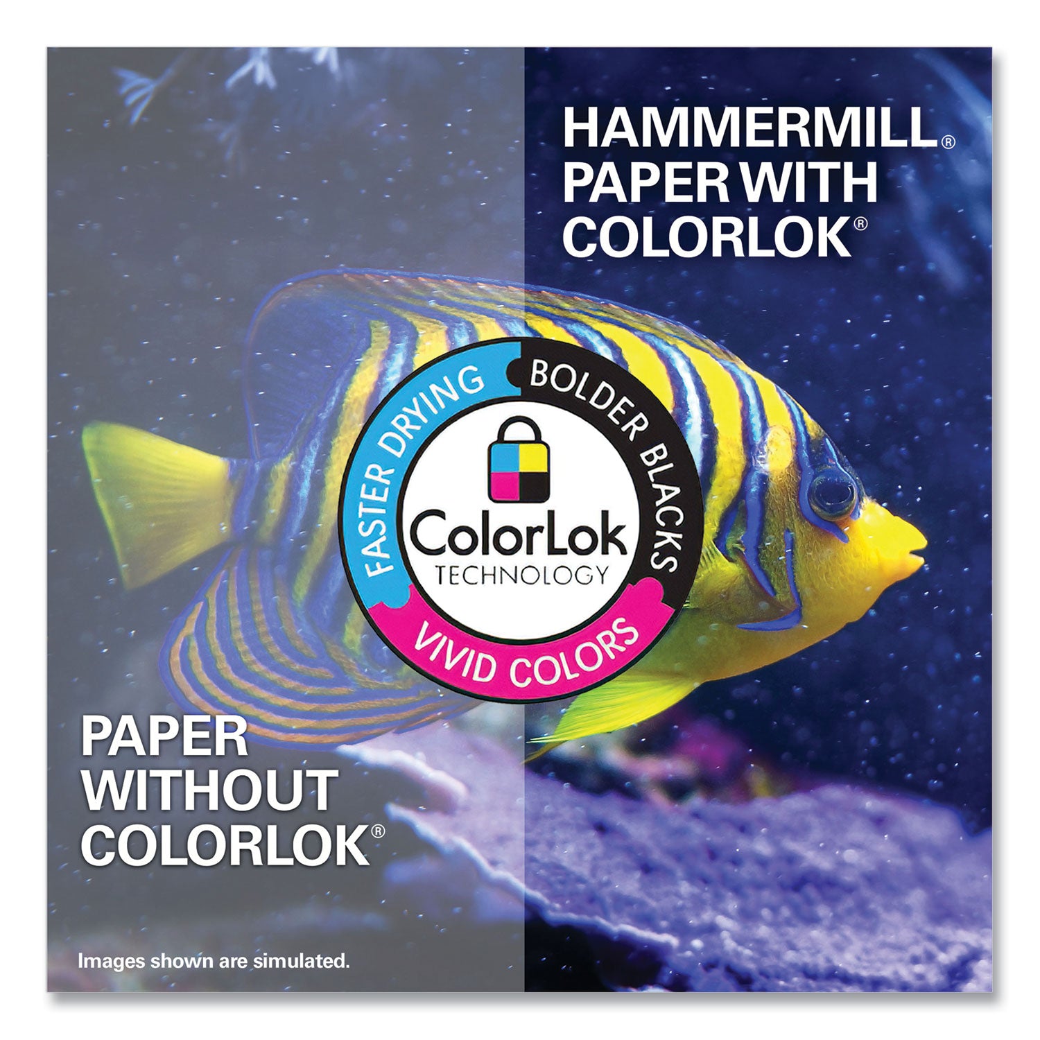 Hammermill® Premium Color Copy Print Paper, 100 Bright, 3-Hole, 28 lb Bond Weight, 8.5 x 11, Photo White, 500 Sheets/Ream, 8 Reams/Carton