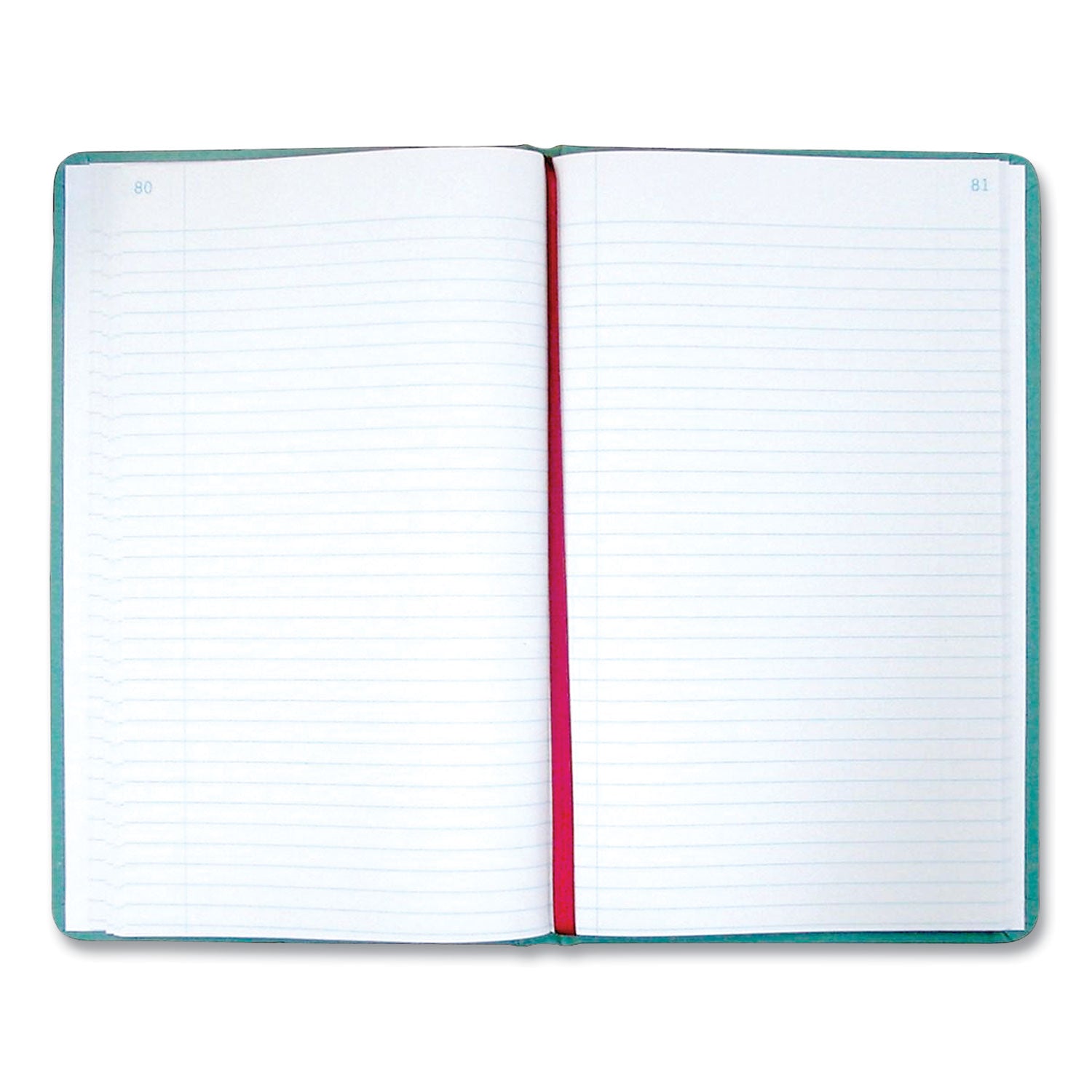 National® Tuff Series Record Book, Green Cover, 12 x 7.5 Sheets, 500 Sheets/Book