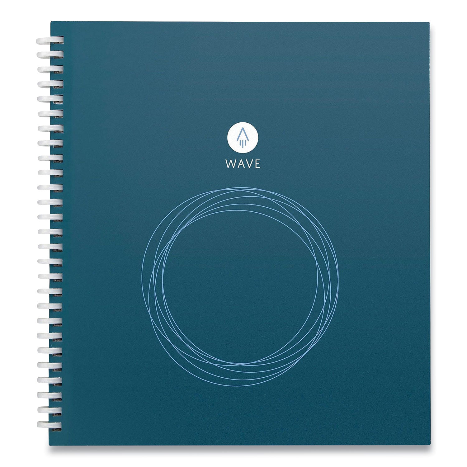 Wave Smart Reusable Notebook, Dotted Rule, Blue Cover, (40) 9.5 x 8.5 Sheets