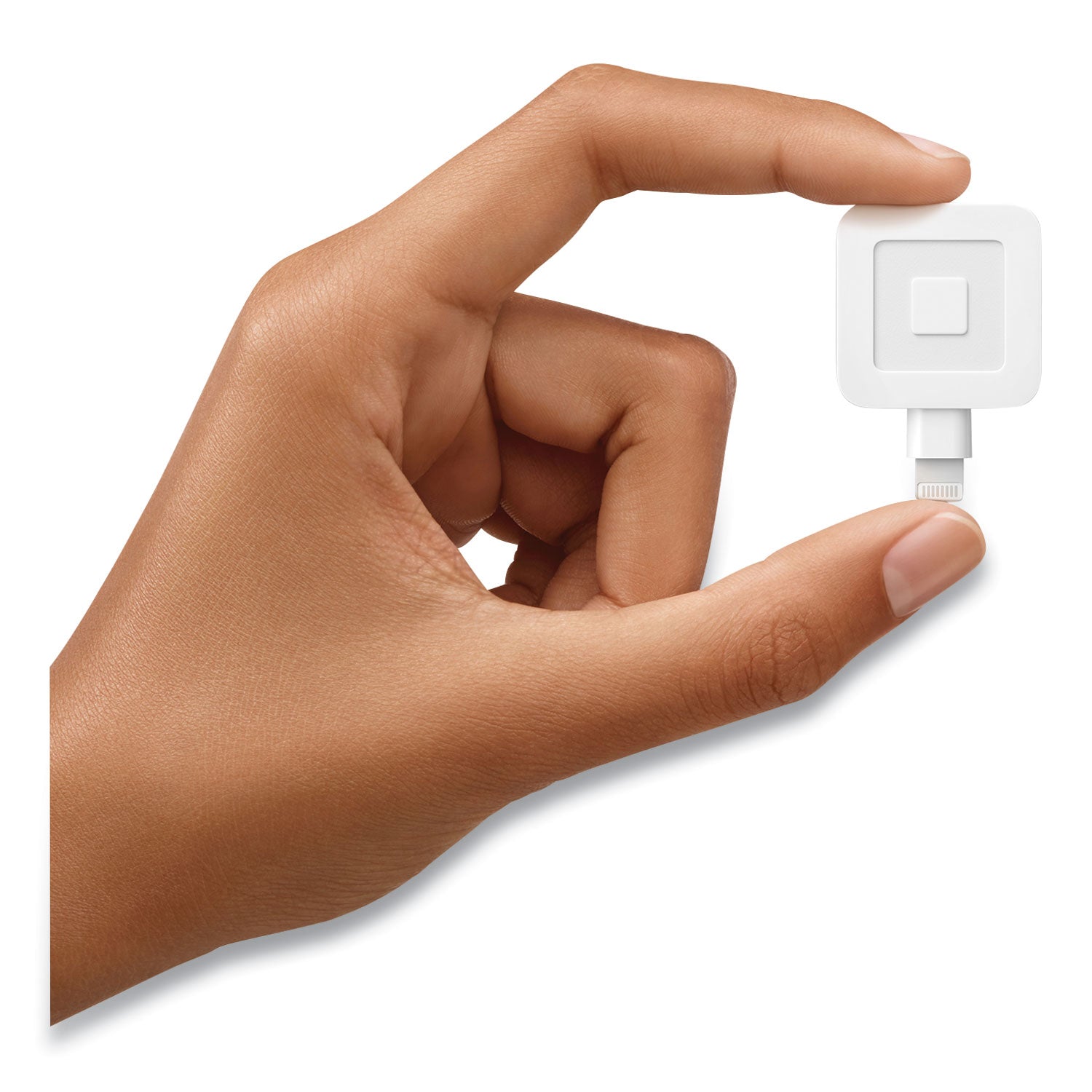 Square Reader for Magstripe Lightning Connector, White