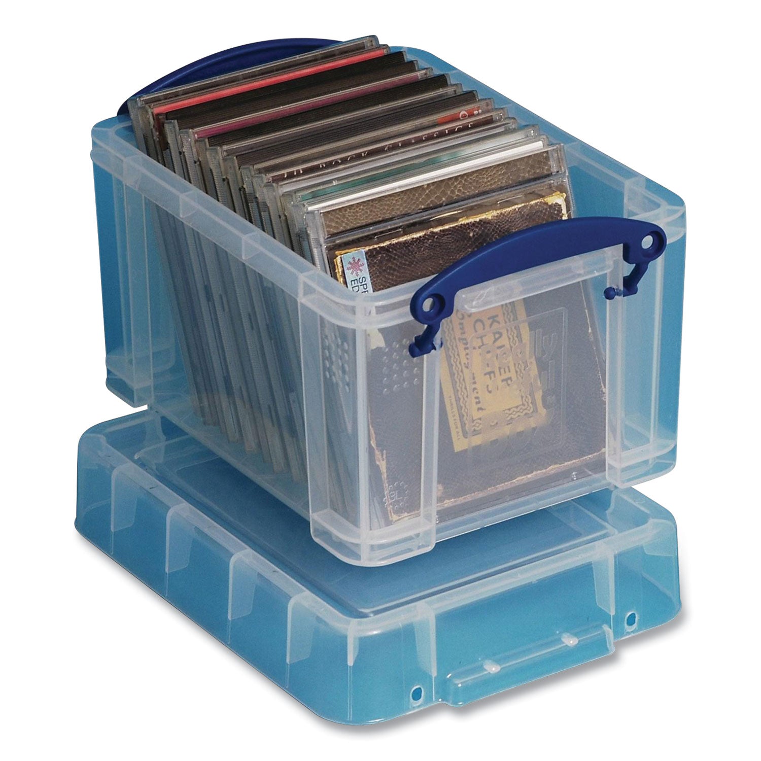 Snap-Lid Storage Bin, 0.79 gal, 7.06