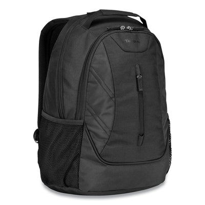 Ascend Backpack, Fits Devices Up to 16", Polyester, 12.5 x 7 x 18.6, Black Flipcost Flipcost