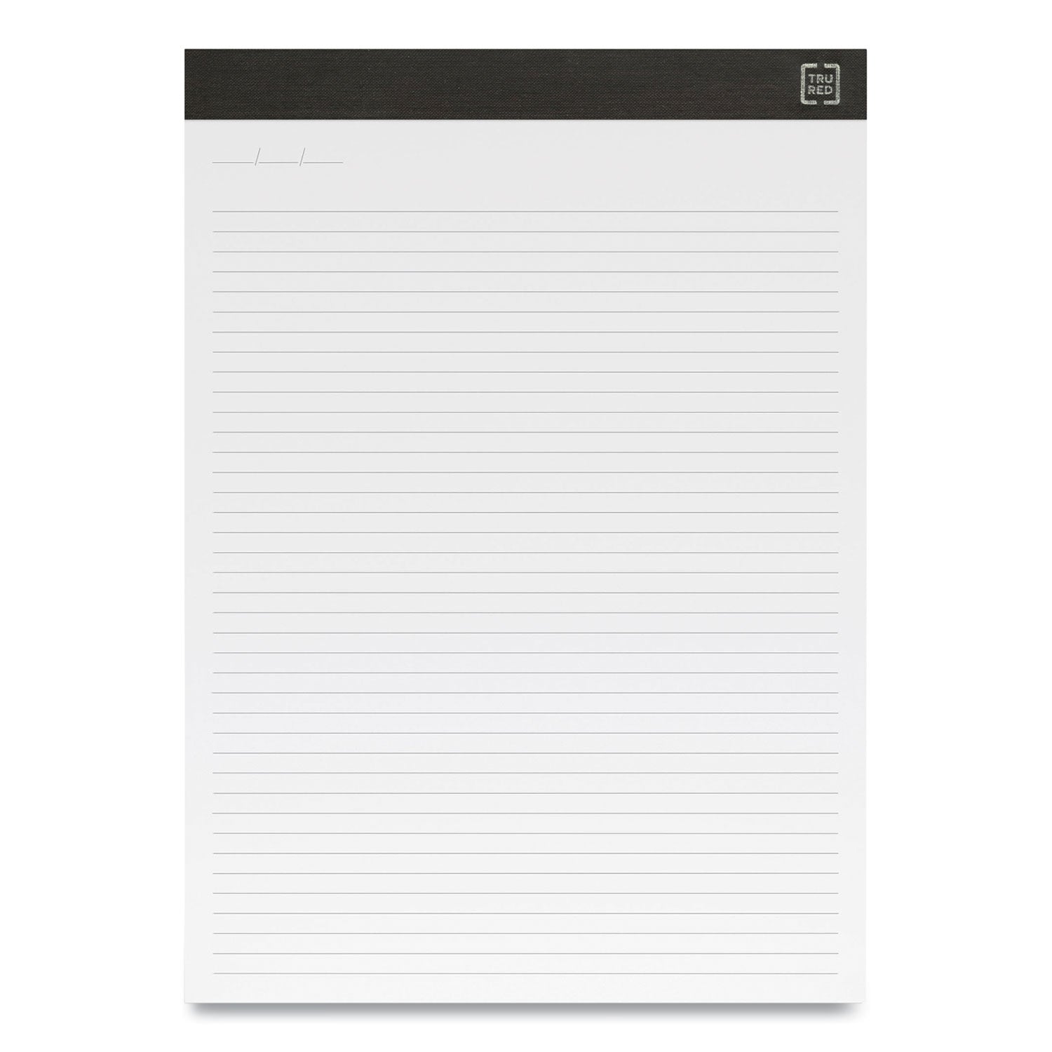 Notepads, Narrow Rule, 50 White 8.5 x 11.75 Sheets, 12/Pack TRU RED™ Flipcost