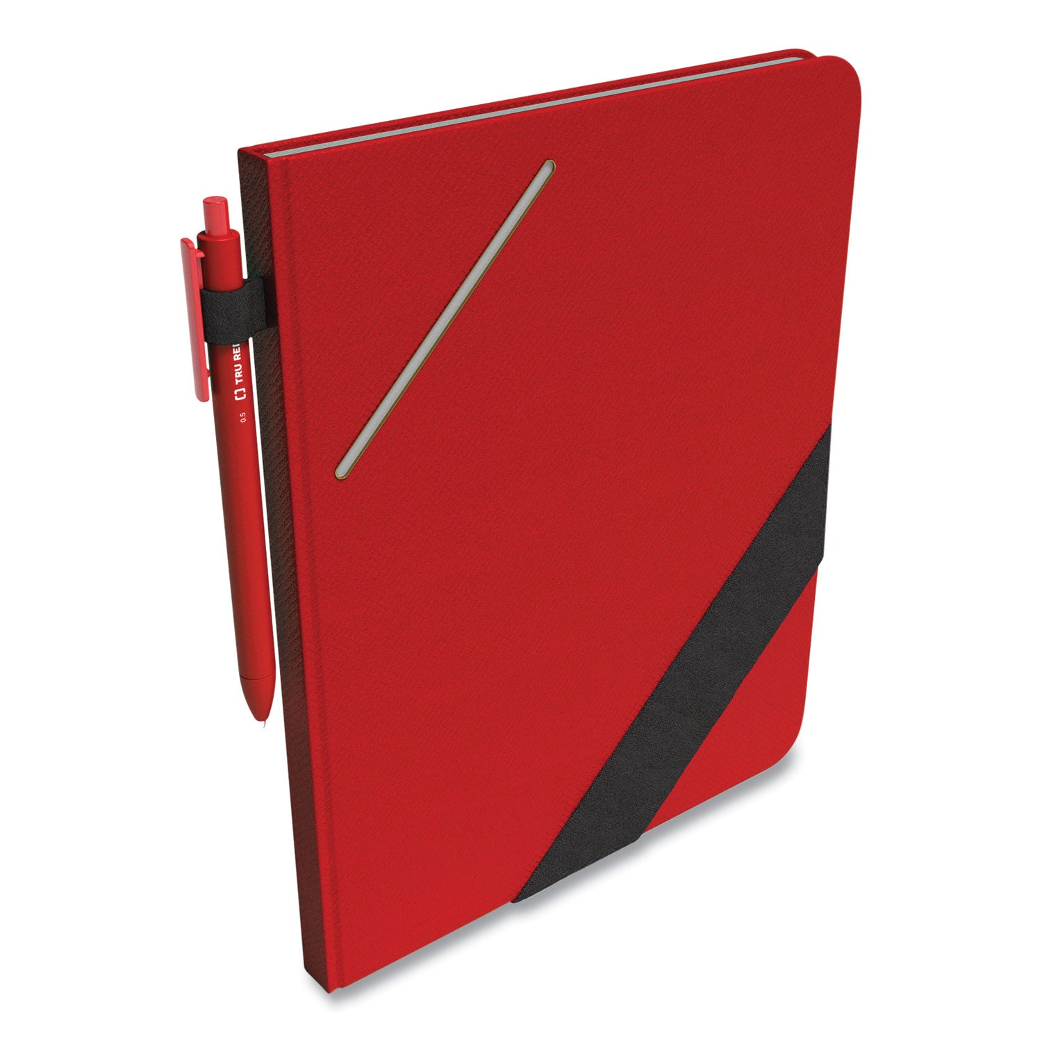 TRU RED™ Large Starter Journal, 1-Subject, Narrow Rule, Red Cover, (192) 10 x 8 Sheets