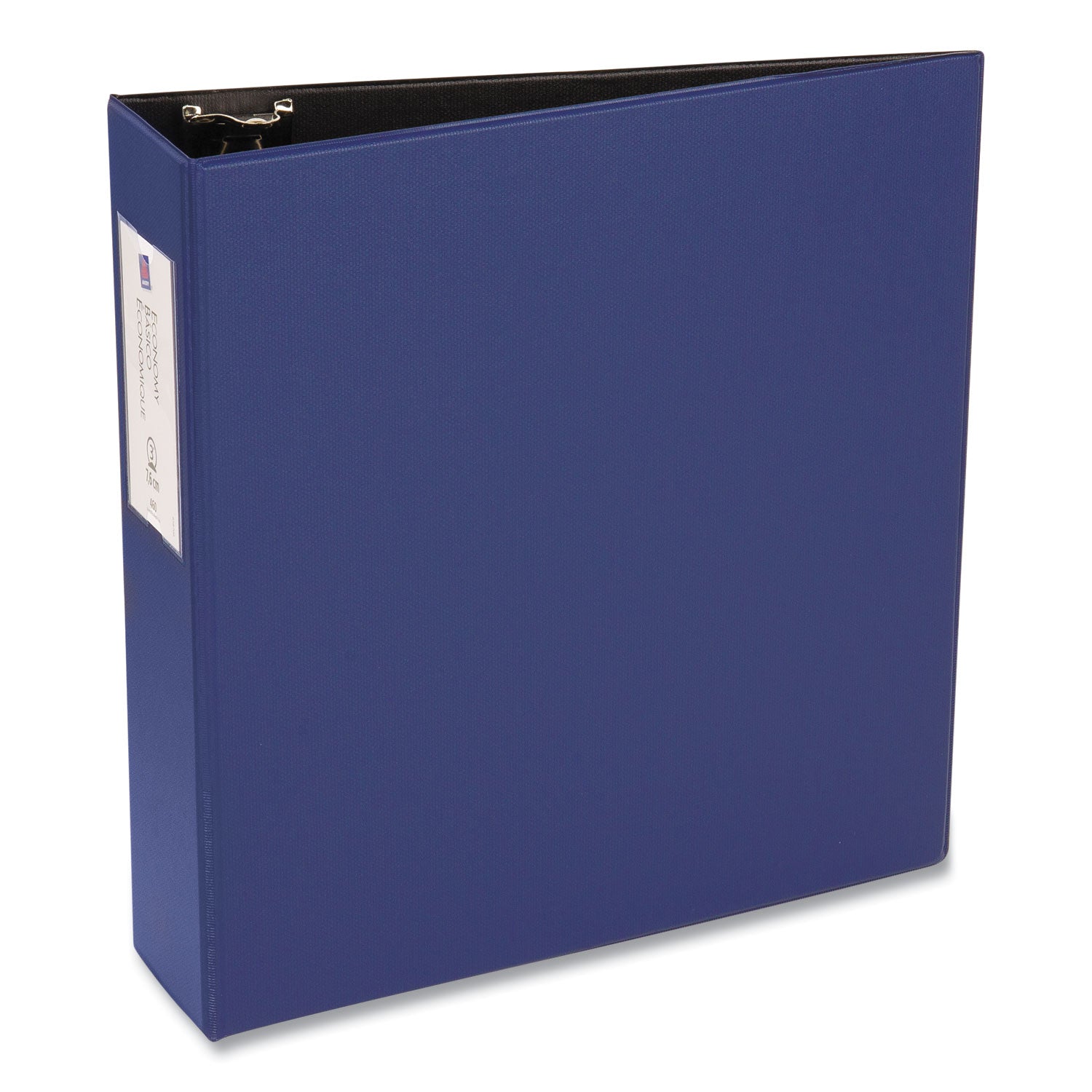 Avery® Economy Non-View Binder with Round Rings, 3 Rings, 3" Capacity, 11 x 8.5, Blue, (4600)